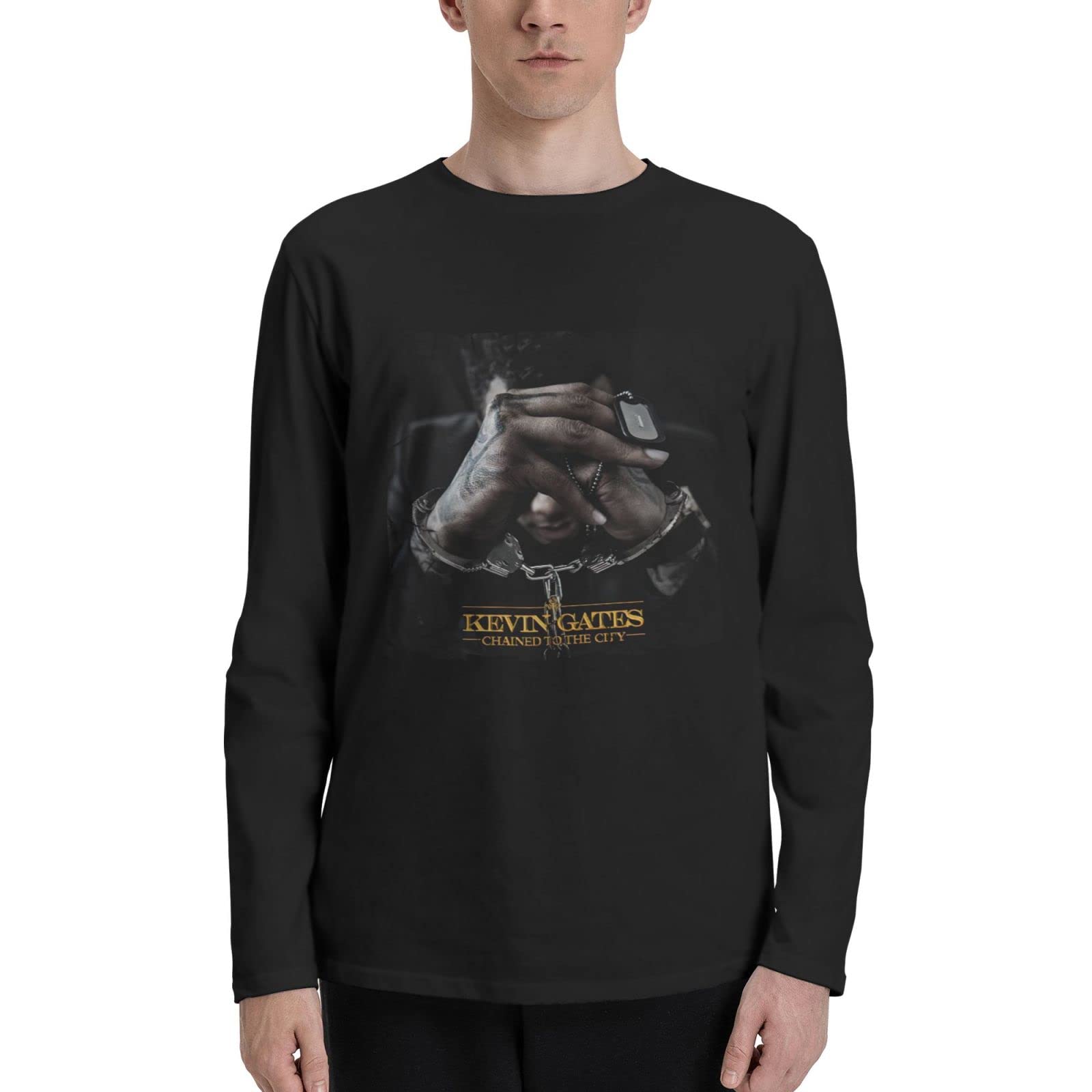 EariklYa Men's Long Sleeve T-Shirts | Casual Cotton Tee for Teens & Adults | Perfect for Everyday Wear, School & Street Fashion