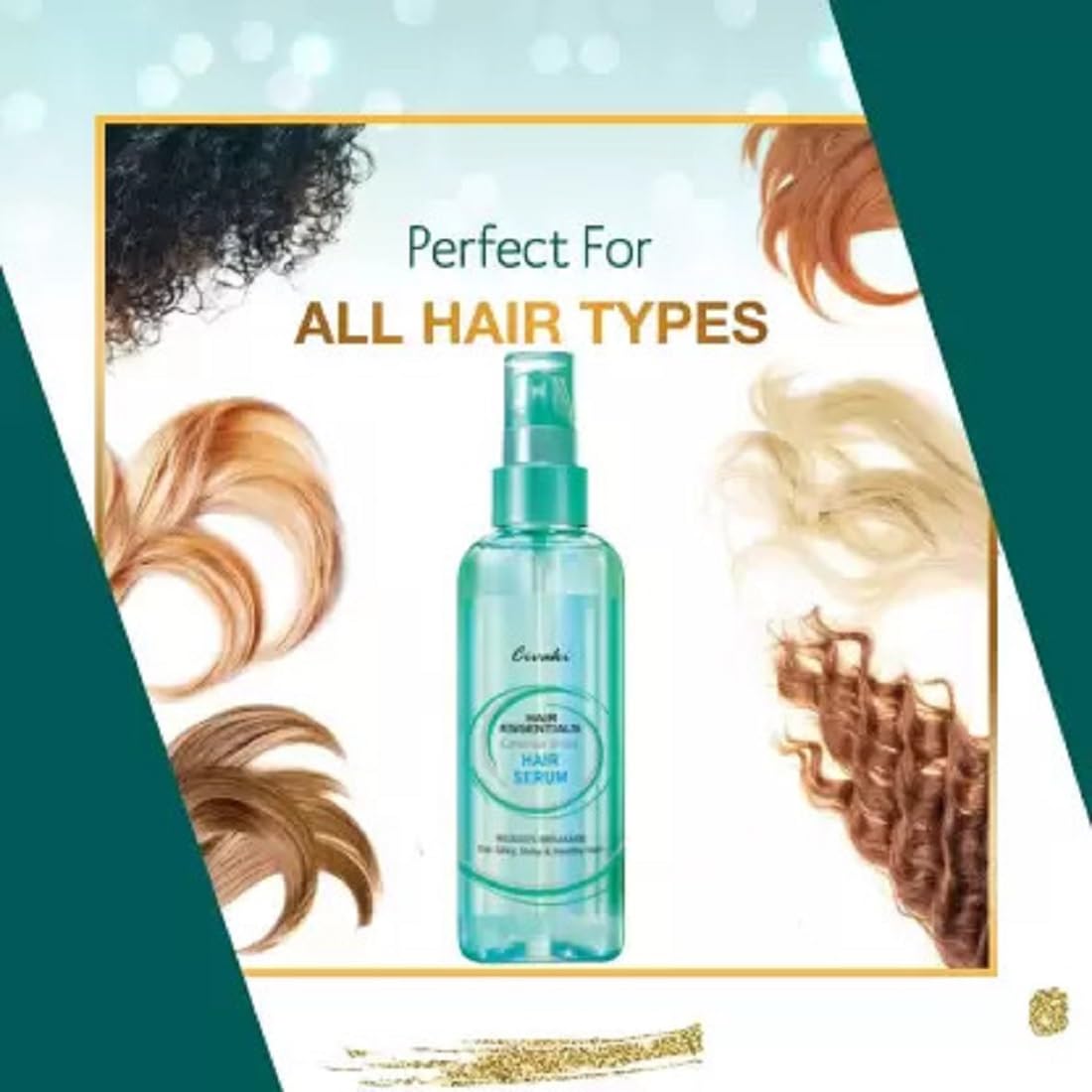 Civaki Piccolo Real Booster Vita Rich Gloss Coconut Oil Hair Serum - 100ml | Anti-Hairfall & Hair Growth Treatment | Perfect for Dry, Damaged Hair & Daily Nourishment