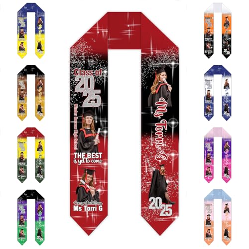 Multicolor - Graduation Stoles