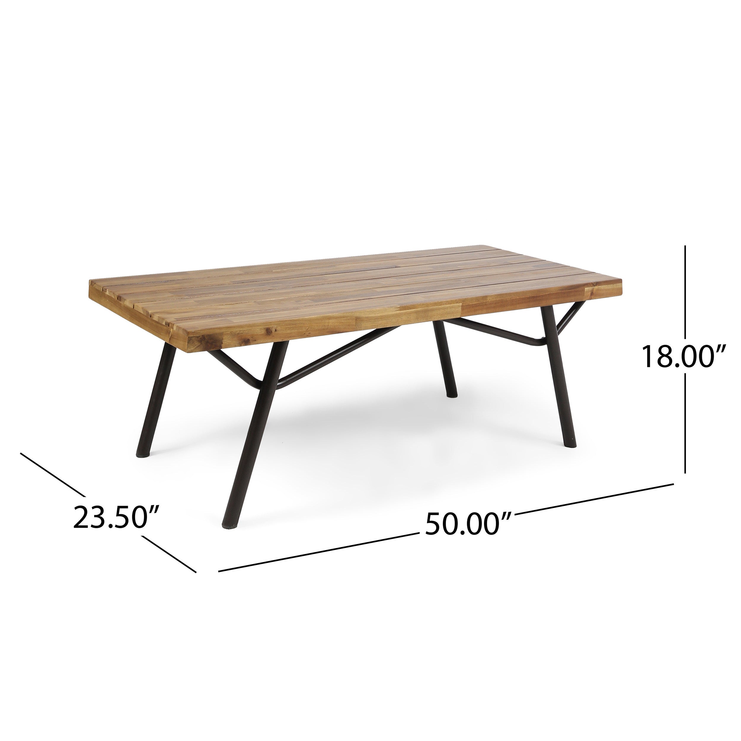 Modern CANOGA Coffee Table - Stylish Living Room Furniture for Home Decor | Perfect for Small Spaces, Apartments & Lounge Areas