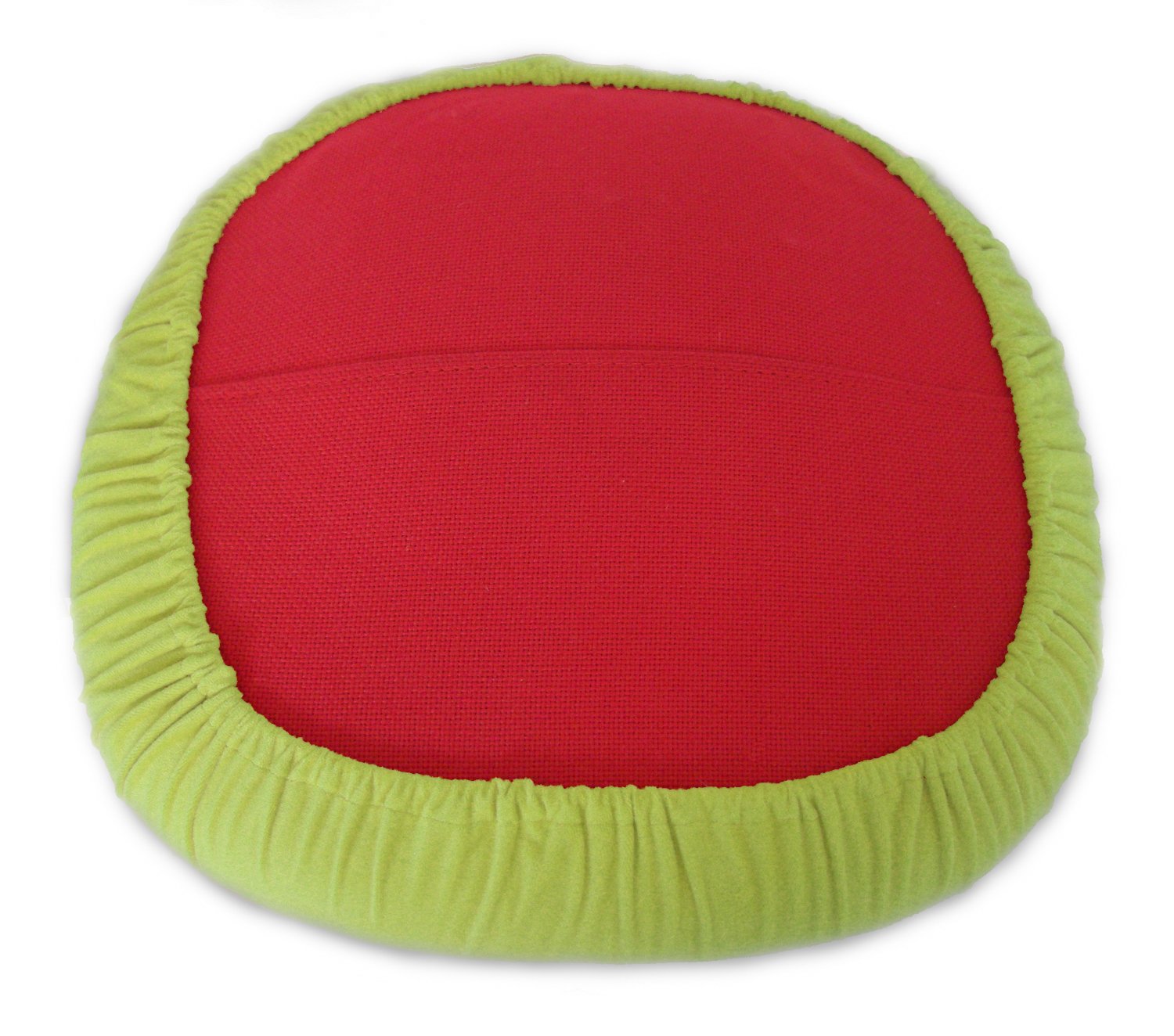 Slip-On Cushion Cover for Saarinen Tulip Side Chair - Soft Lime Green Seat Cover - Perfect for Dining Room, Office, or Lounge Chairs - Adds Comfort & Style to Mid-Century Modern Furniture