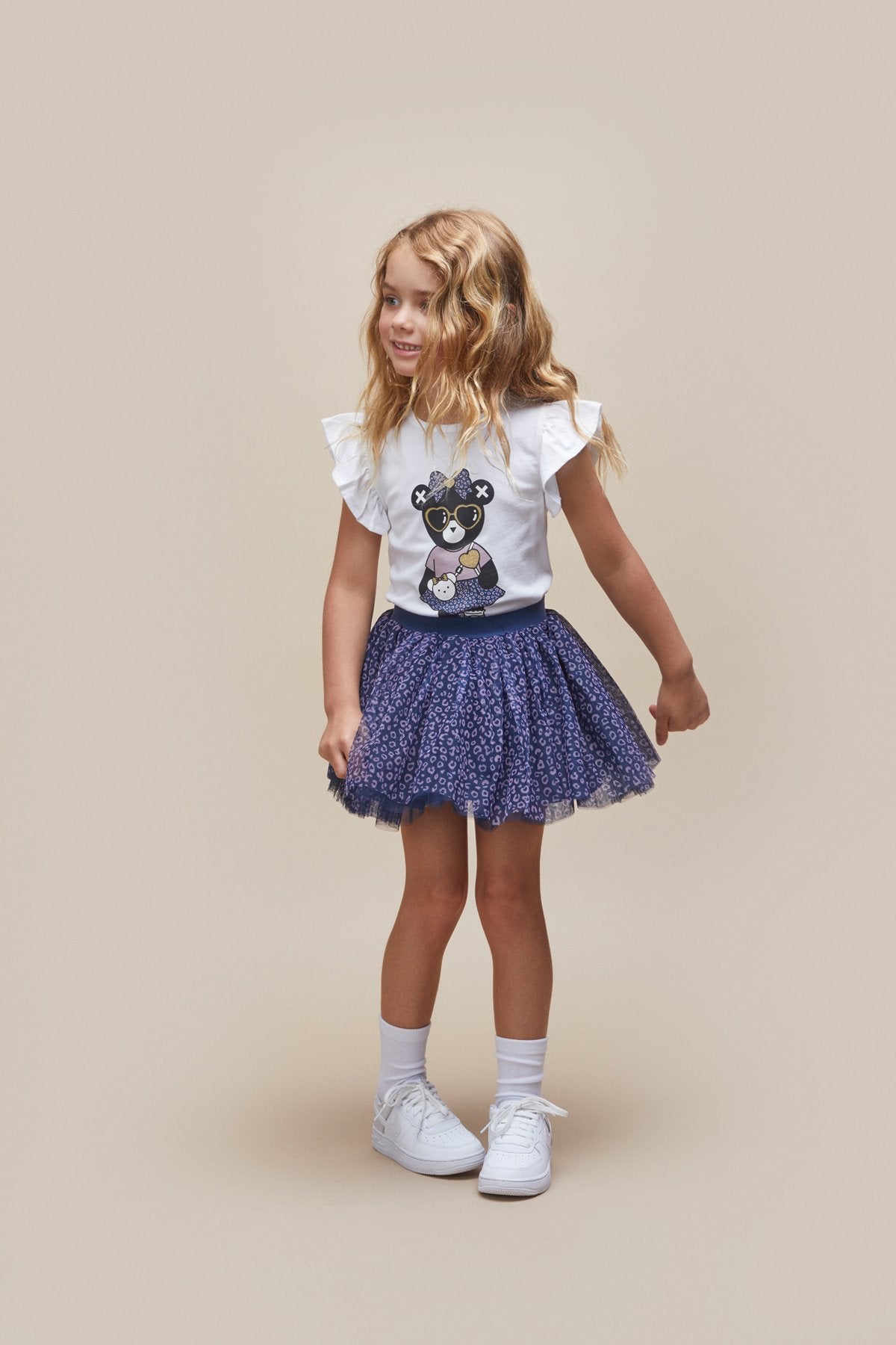 Bow Hux Girl Frill Top - Elegant Ruffled Blouse for Girls | Perfect for Parties, School, and Special Occasions