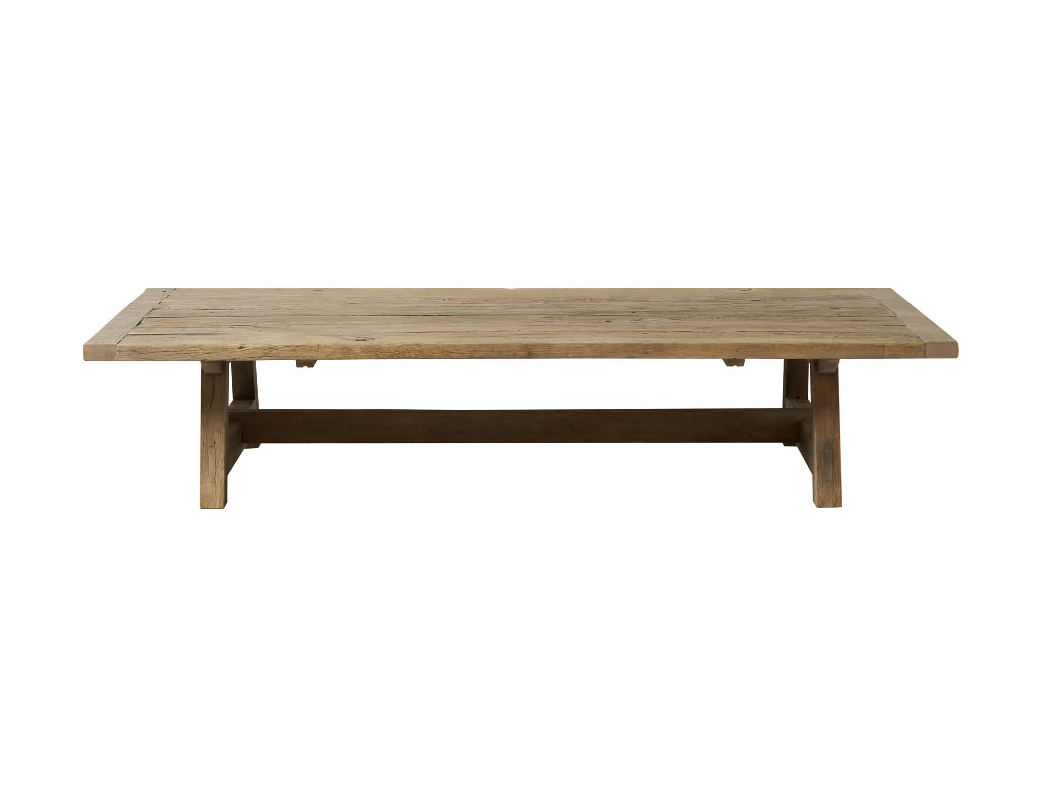 Modern Wooden Bridge Coffee Table - Mid-Century Style Living Room Center Table for Home Decor, Sofa & Lounge Furniture - Perfect for Small Spaces, Apartments & Cozy Living Rooms