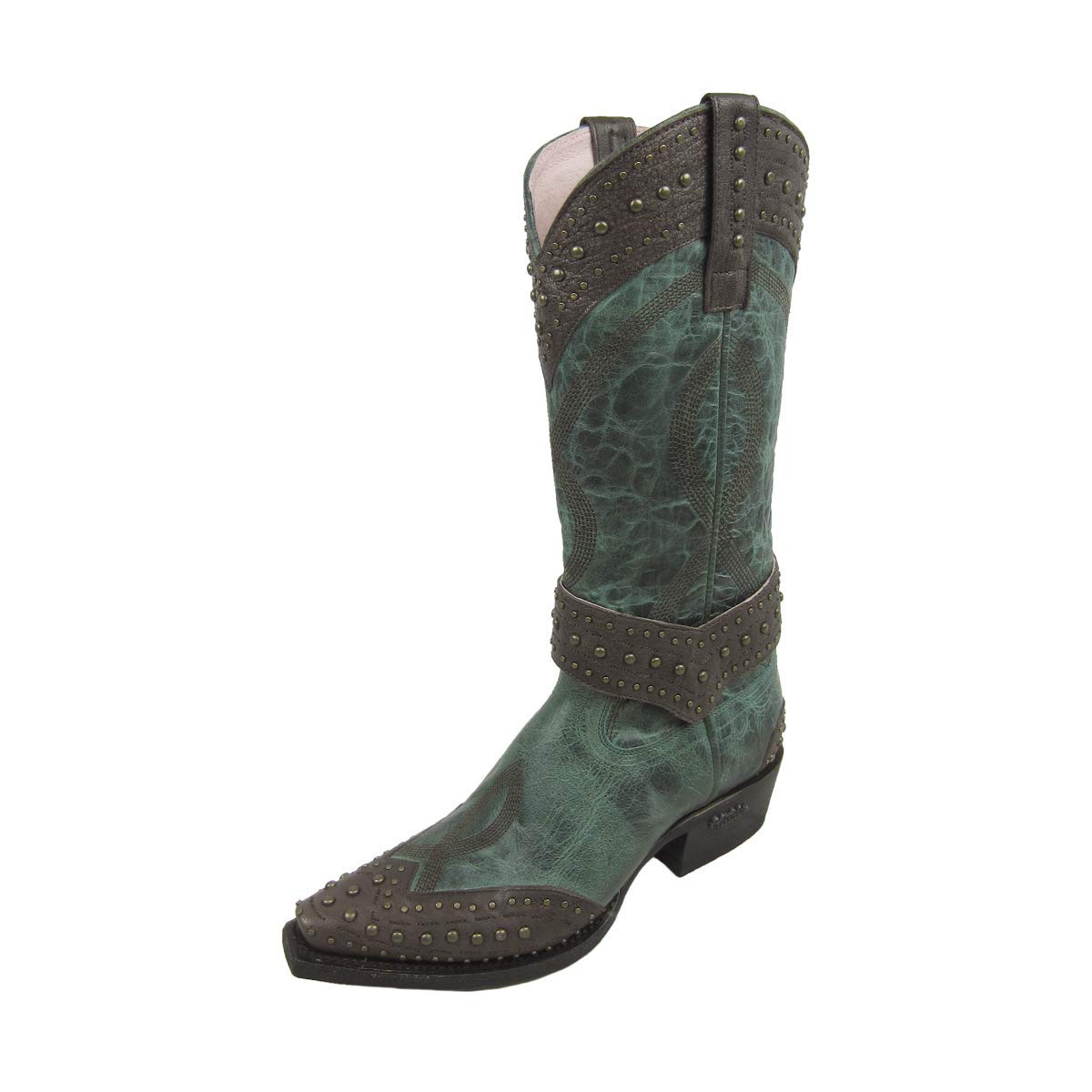 Women's Western Cowgirl Boots U6000-01 - Stylish Leather Ankle Boots for Country Dancing, Rodeo & Casual Wear