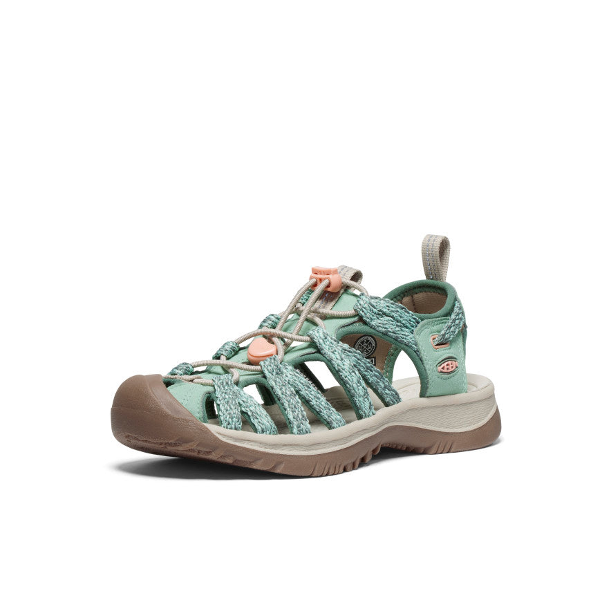 Women's Whisper Running Shoes - Granite Green & Peach Parfait | Lightweight Comfort for Jogging, Gym Workouts & Daily Wear