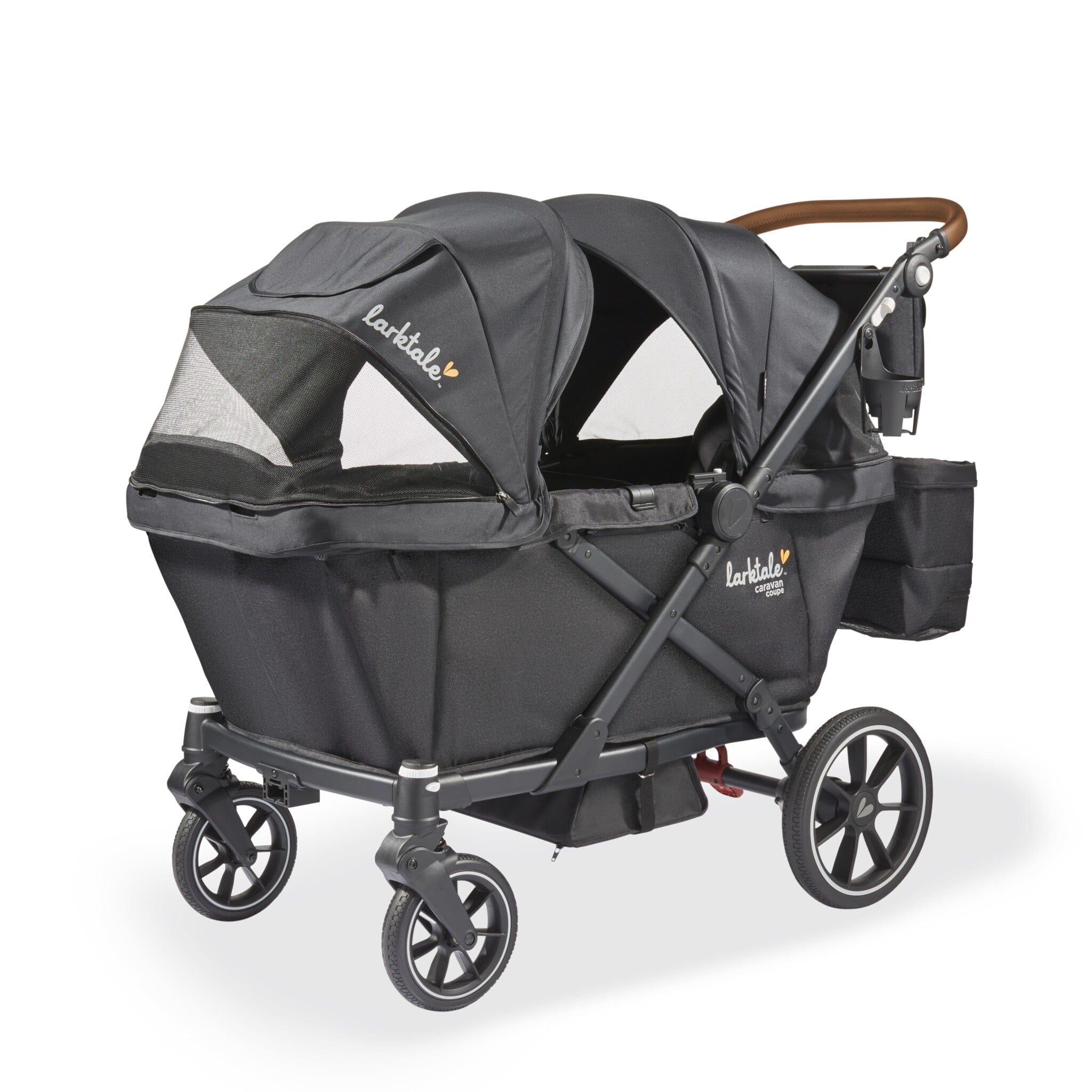 Larktale Caravan Coupe V2 Stroller Wagon - Lightweight All-Terrain Baby Stroller & Wagon Combo for Toddlers - Perfect for Park Outings, Beach Trips, and Shopping
