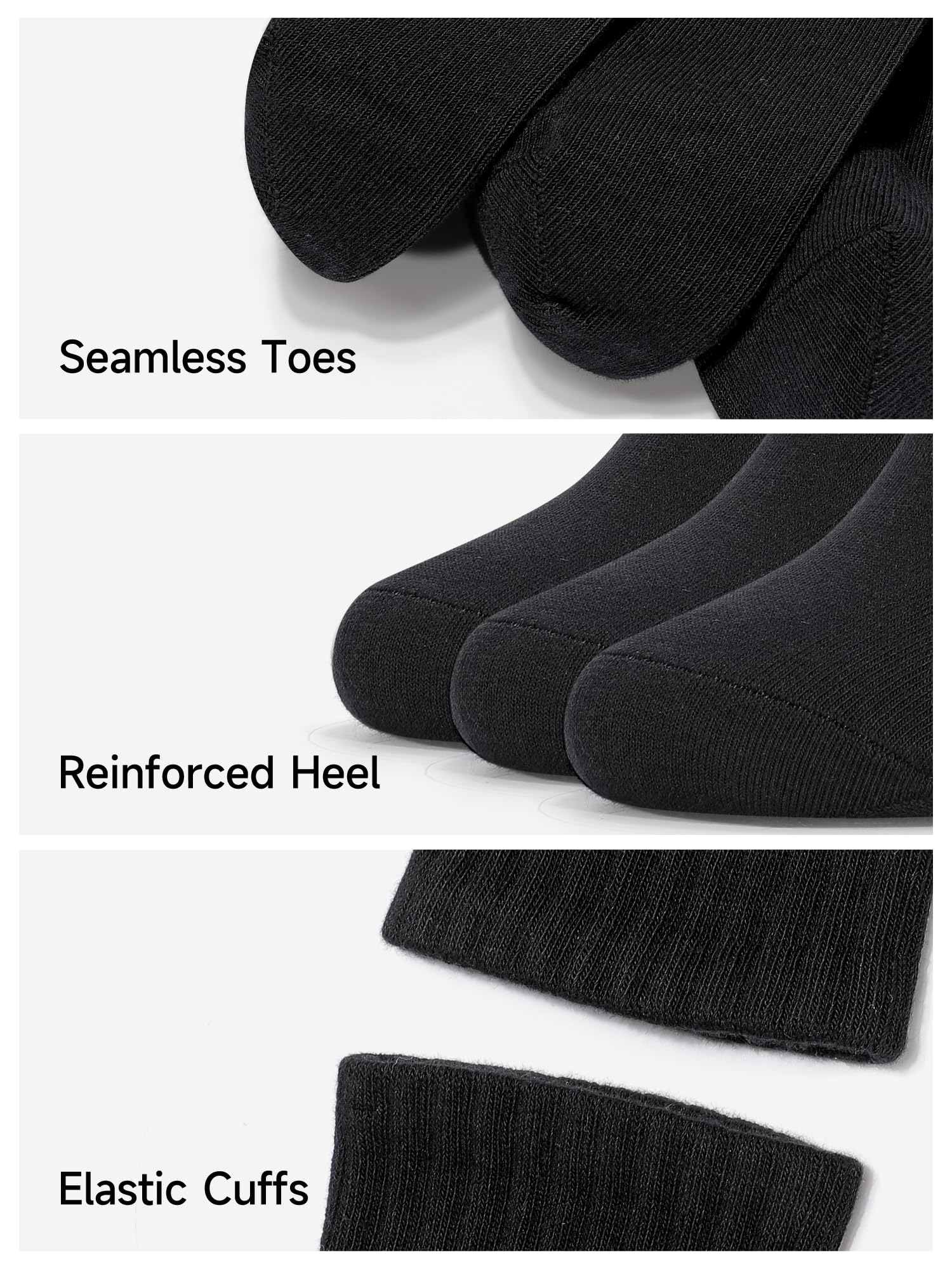 Women's Quick Dry Anti Odor Crew Socks - Retro Striped Cotton for Sports & Daily Wear