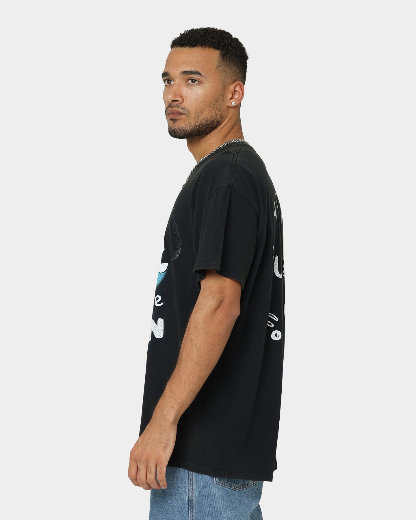 Vintage Adventure Time Finn The Human T-Shirt - Black Wash Retro Graphic Tee for Men & Women | Perfect for Cosplay, Casual Wear & Fan Gifts