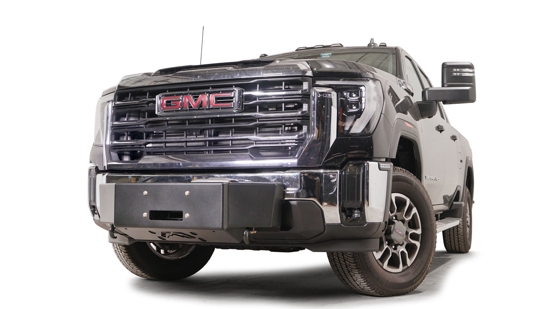 24+ GMC 2500/3500 Heavy Duty Winch Mount Bumper | Off-Road Truck Accessory for Recovery & Towing | Perfect for Off-Roading, Towing, and Emergency Situations