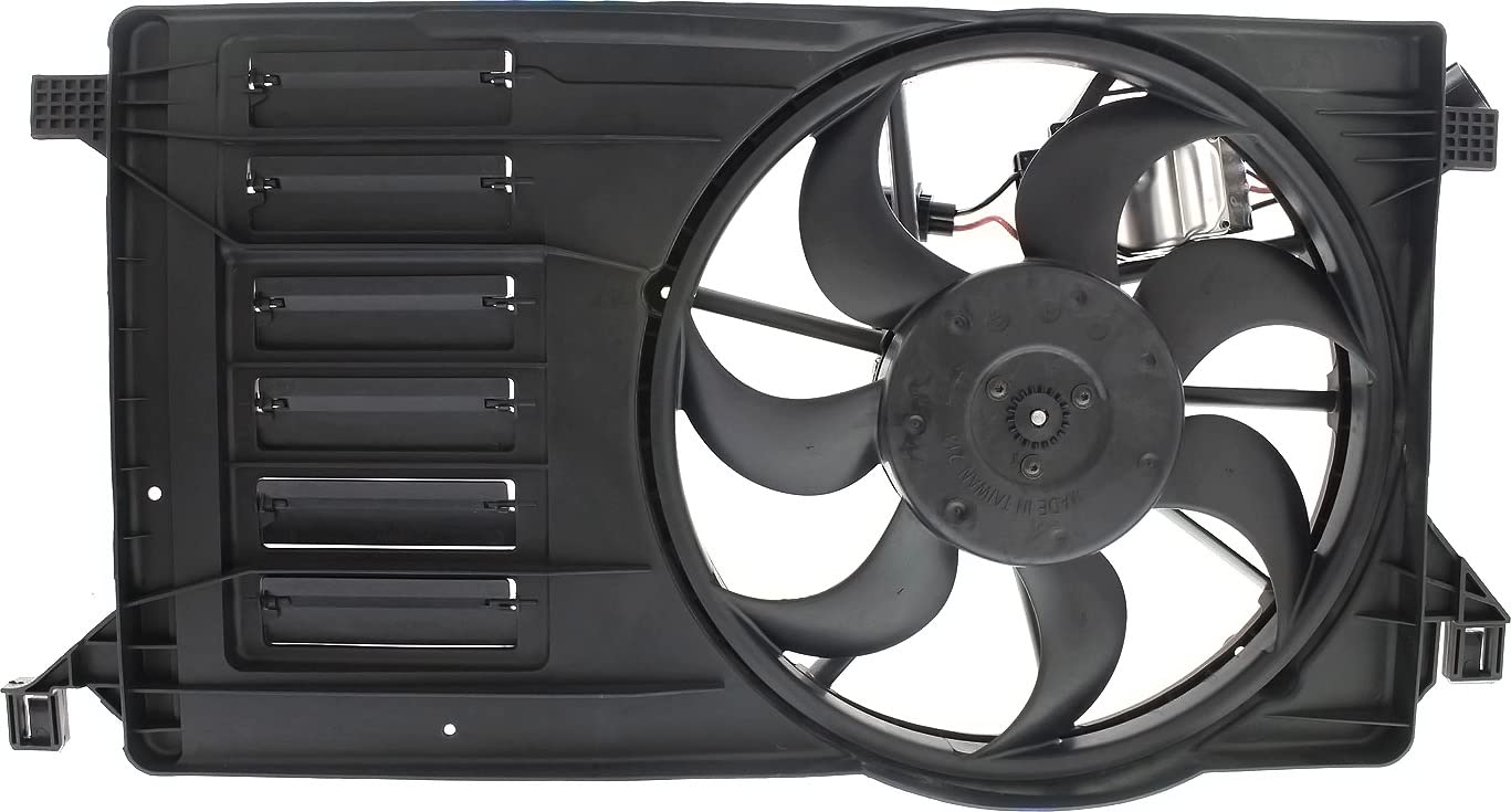 Evan Fischer Radiator Cooling Fan Replacement for 2010-2013 Mazda 3 | Compatible with 2010 Mazda 3 Sport & 2012-2013 Mazda 3 Sport | OEM Part #MA3115144 | Perfect for Engine Overheating Prevention & Summer Driving