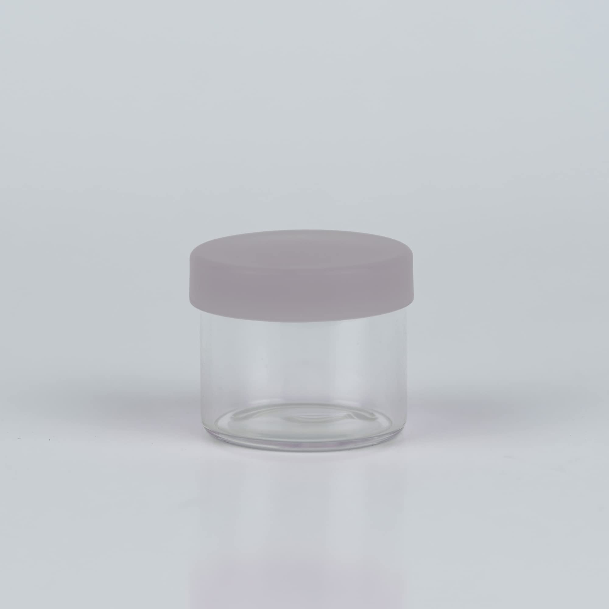 1000 Pack - 6ml Round Glass Jars with Silicone Lids for Oil, Wax, Balm & Cosmetic Storage - Airtight No-Neck Concentrate Containers - Perfect for DIY Beauty, Essential Oils & Herbal Remedies (Clear)