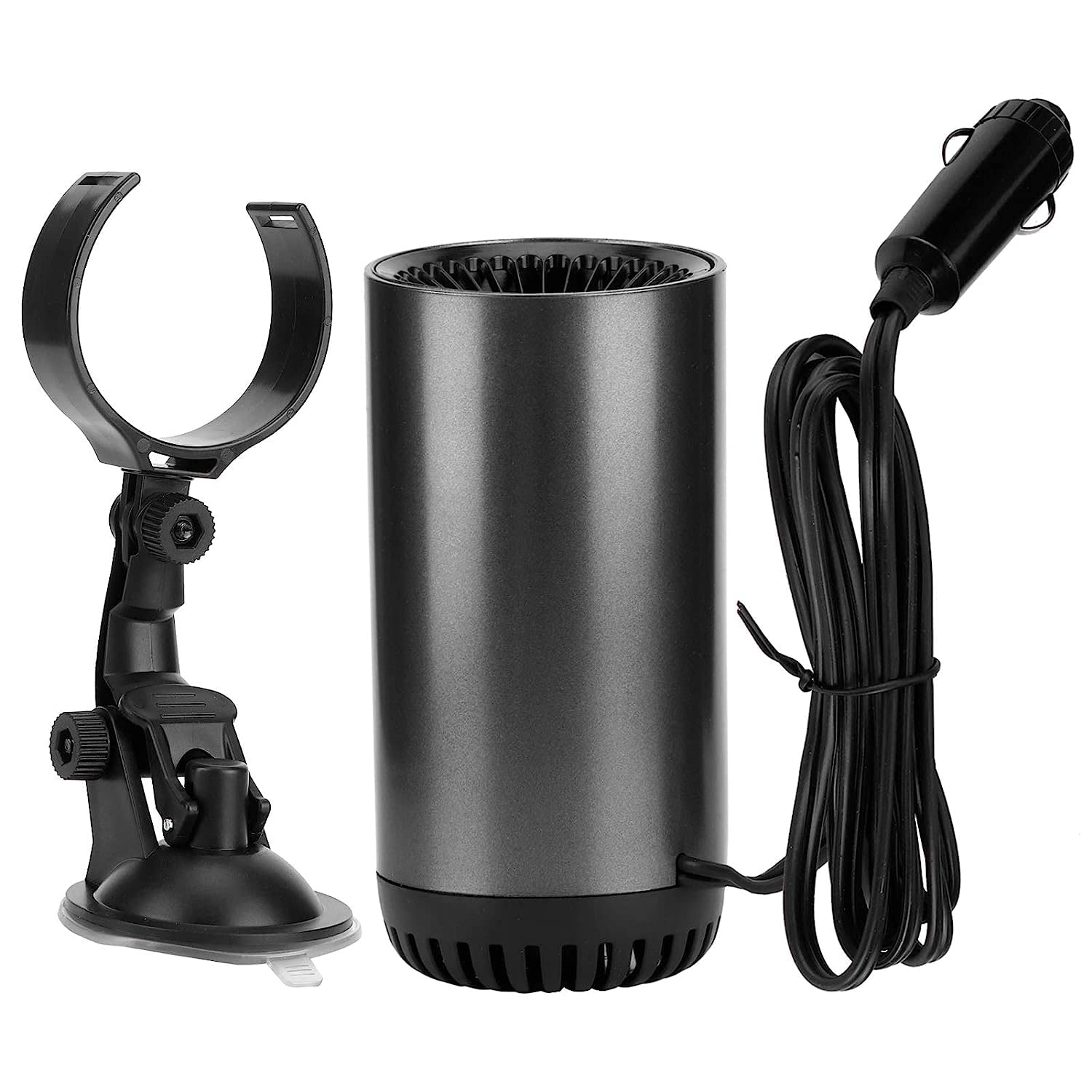 2-Speed Car Heater - 150W Low Noise Defroster for Camping & Travel