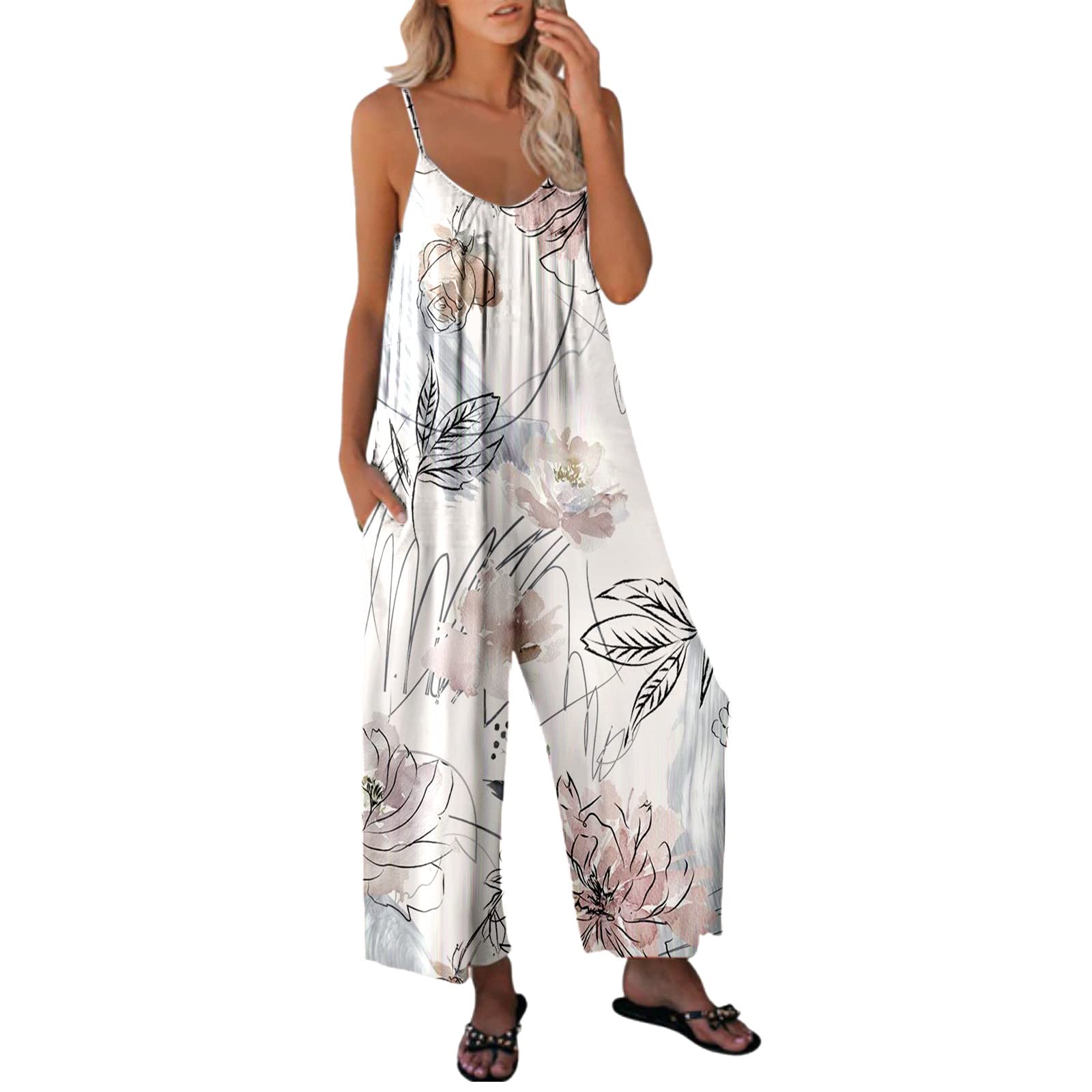 Plus Size Women's Loose Fit Lace Tank Tops - Breathable Summer Sleeveless Shirts for Casual Wear, Beach Outings & Yoga