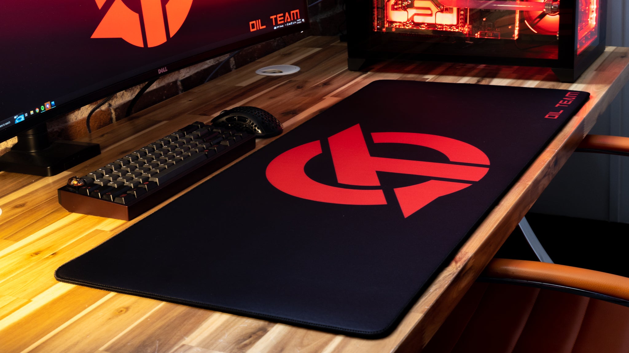 Limited Edition OT Content Creator Collaboration Rust XL Mousepad - Extra Large Gaming Mouse Pad for PC & Laptop - Perfect for Gamers, Streamers & Office Work
