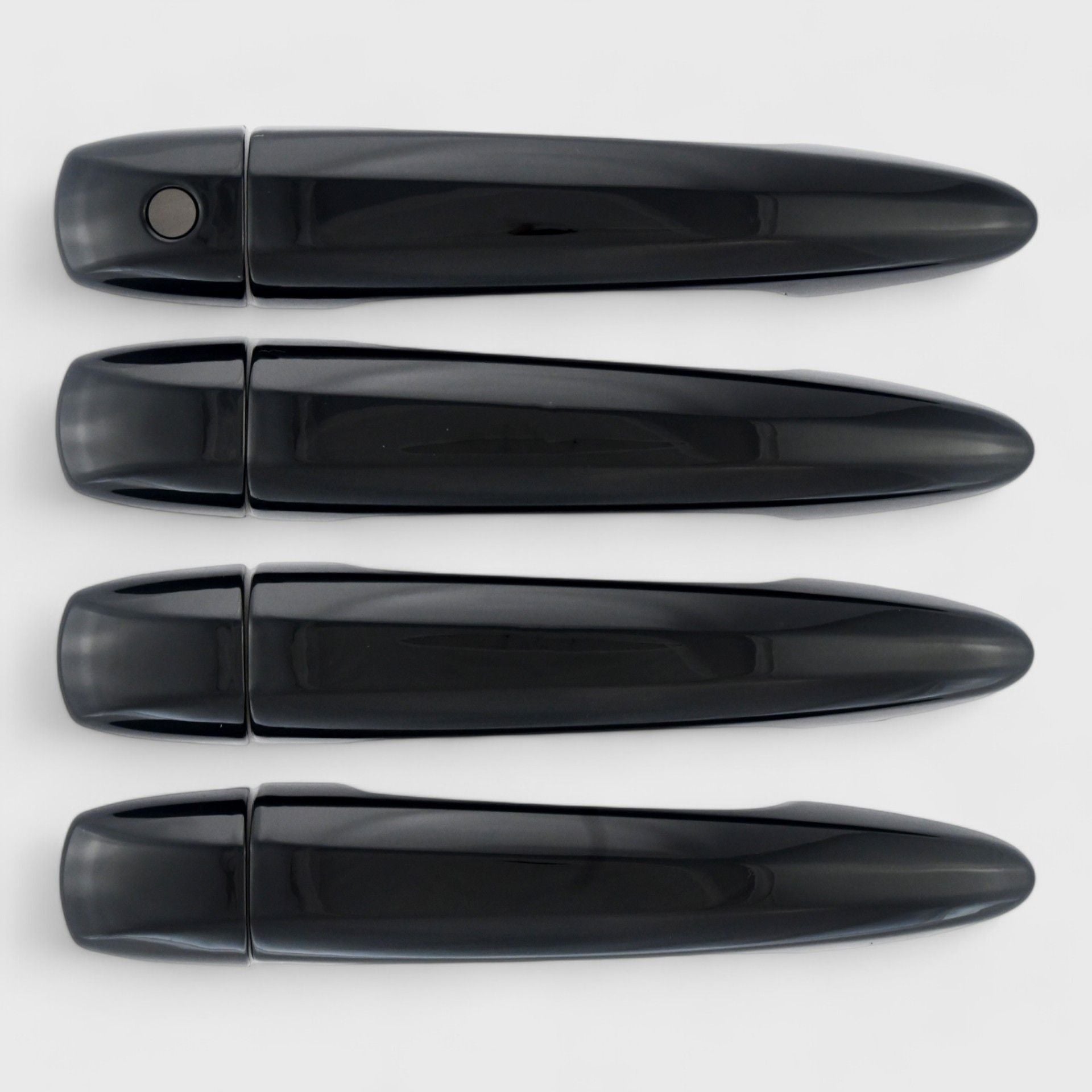 Gloss Black Chrome Delete Door Handle Covers for Cars - No Smart Key (Model DH6326BLK) | Upgrade Your Vehicle's Exterior Style & Protection