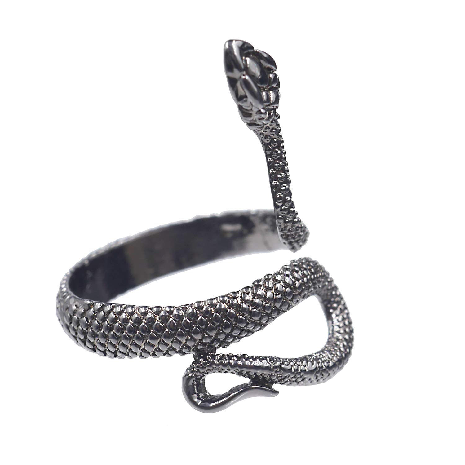 Stylish Adjustable Snake Rings for Women & Men - Vintage Retro Fashion Jewelry - Perfect for Parties, Halloween Costumes, and Boho Chic Outfits