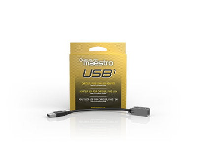iDatalink ACC USB1 OEM Accessory & USB Retention Cable for 2006+ Chrysler, GM, Ford Vehicles - Perfect for Car Audio Installation & Aftermarket Radio Integration