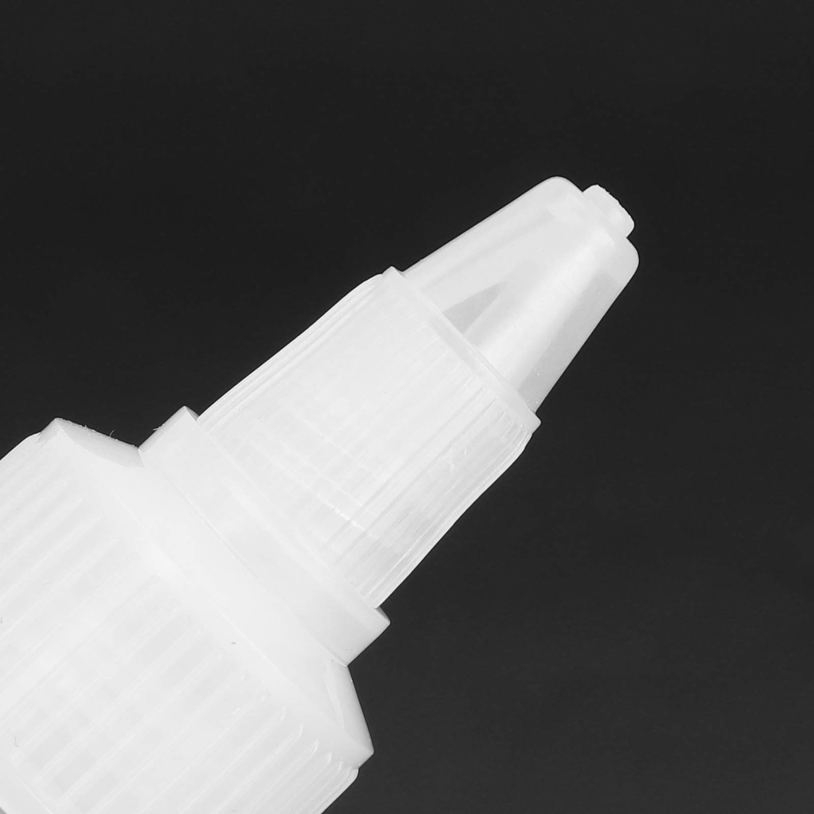 10Pcs 30ml Empty Airbrush Bottles with Scale - Refillable Paint Storage Jars for Artists & Hobbyists - Perfect for Acrylics, Inks & Airbrush Paint Mixing