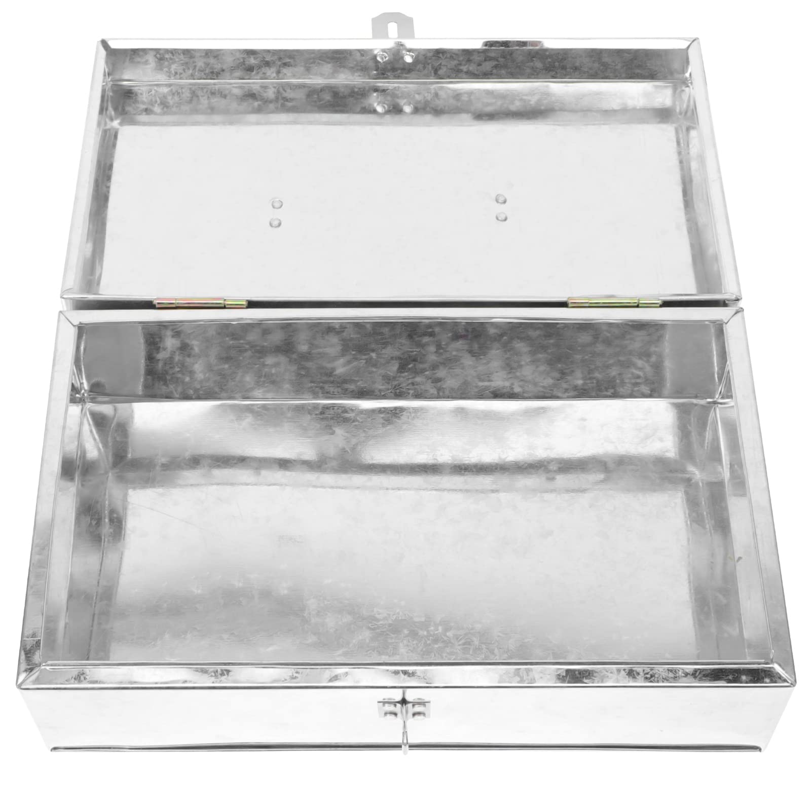Large Metal Cash Box with Lock - Secure Money Storage for Small Business, Home, Office & Travel | Durable Medicine Case & Safe Box for Cash, Valuables & Documents