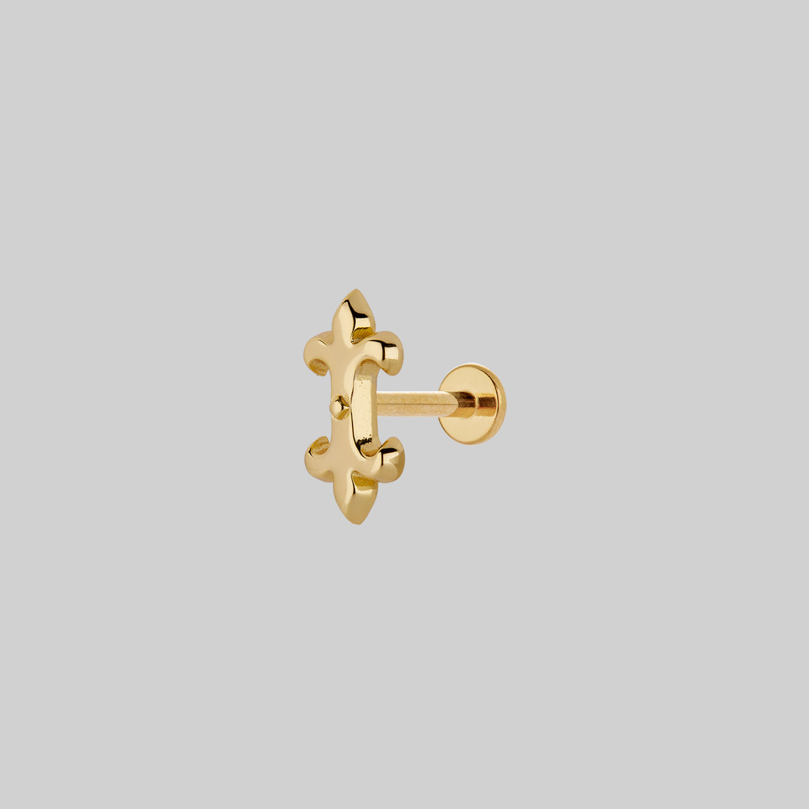 SHIELD Medieval Stud Earrings in Gold - Viking Jewelry for Women, Norse Warrior Earrings for Costume & Everyday Wear