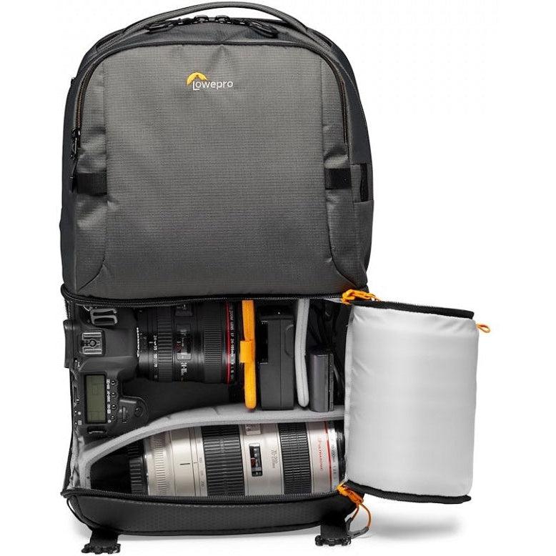 Lowepro Fastpack BP 250 AW III Black Camera Backpack - Waterproof DSLR/SLR Bag for Travel & Photography - Perfect for Hiking, Air Travel & Outdoor Adventures