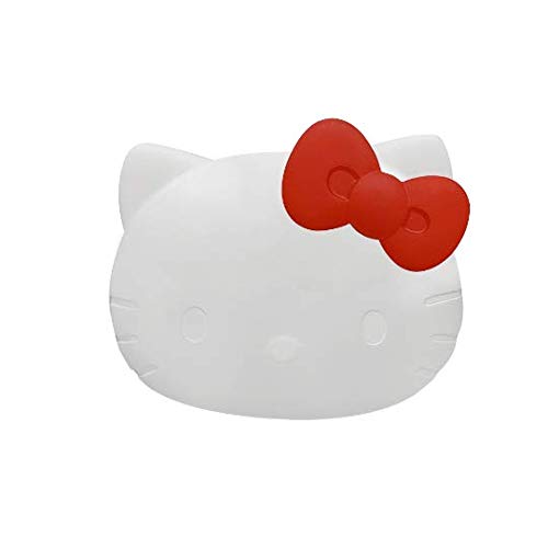 Hello Kitty Rechargeable LED Makeup Mirror Set with Adjustable Light - Portable Vanity Mirror for Girls & Women | Perfect for Home Dressing Table, Travel, and Gift Giving