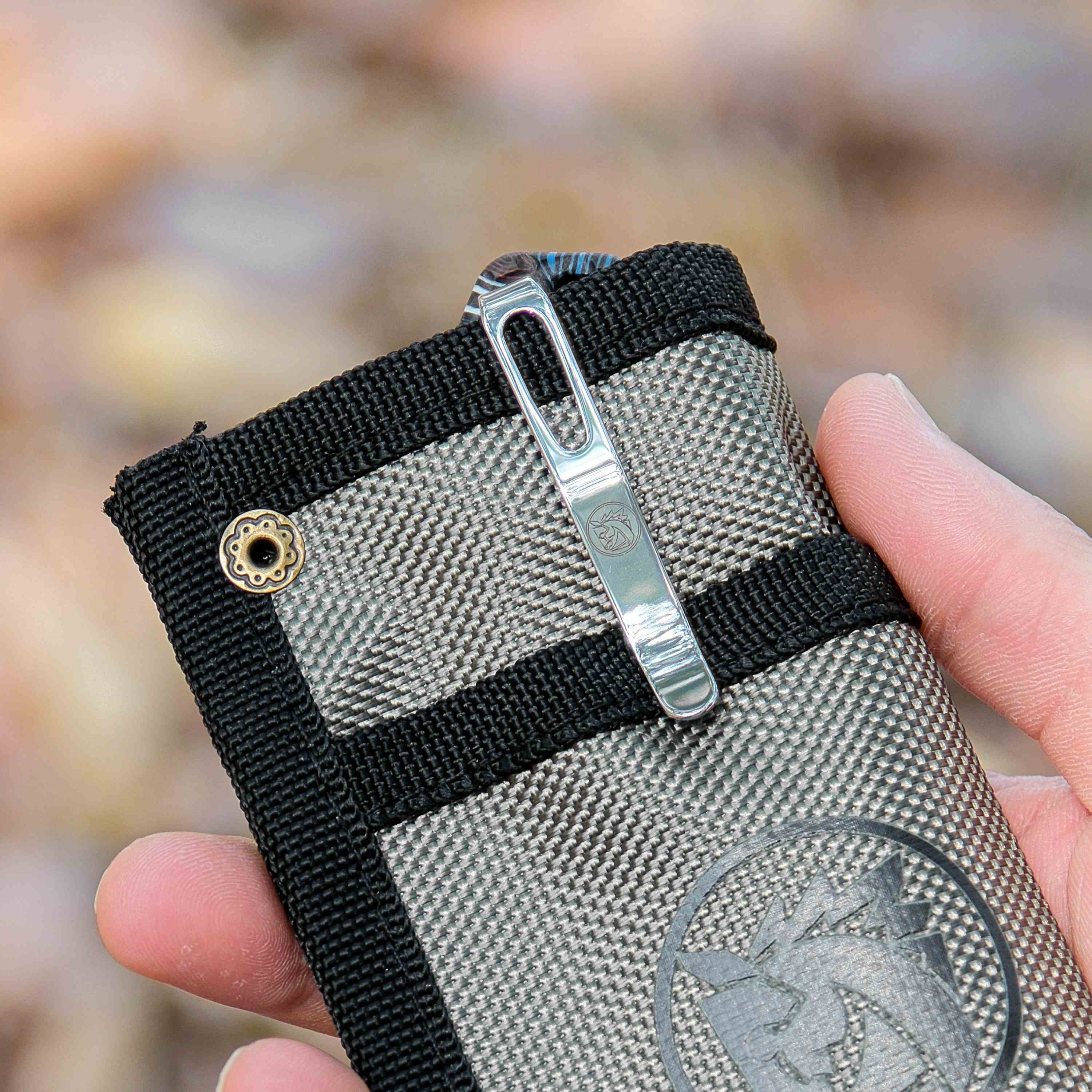 Premium EDC Pocket Knife - Hedgehog Top Liner Lock with 2.99