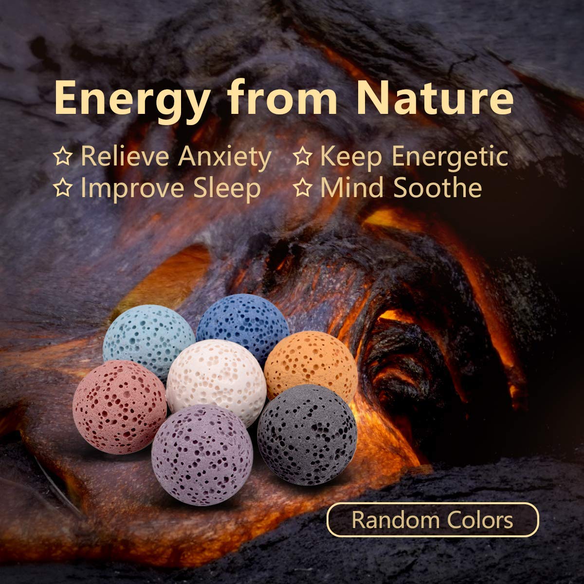 2 Pack Essential Oil Diffuser Necklaces for Women - Lava Stone Aromatherapy Jewelry with Wise Owl & Dragonfly Pendants, 24