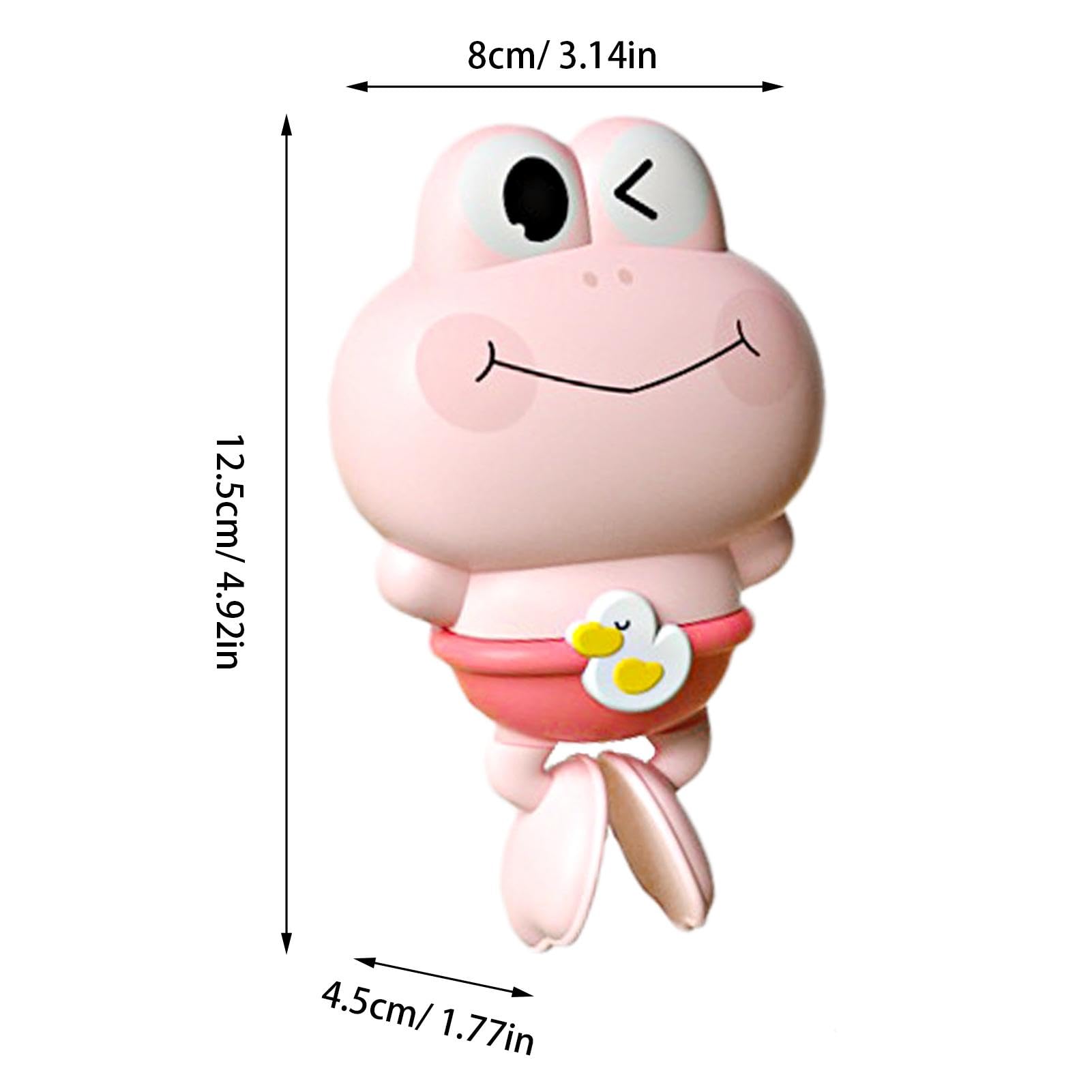 Funuy Floating Wind-Up Bath Toys for Toddlers - Creative Little Frog Shape, Waterproof Bathroom & Pool Toys for Kids - Perfect for Bathtime Fun, Swimming Lessons & Sensory Play