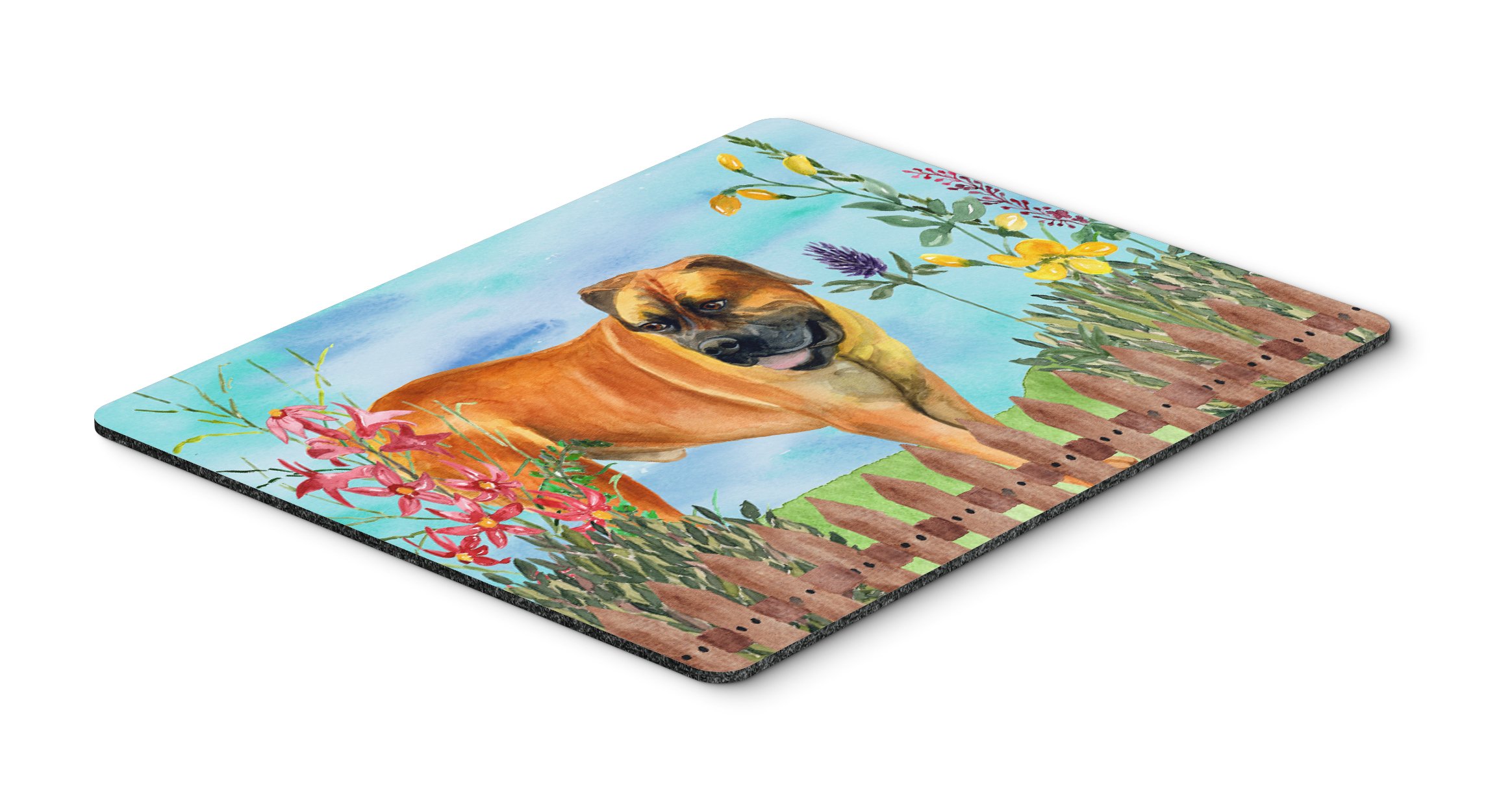 Boerboel Mastiff Spring Mouse Pad & Hot Pad - Large Washable Desk Mat for Home Office, Gaming, Computer & Laptop Use - Perfect Workspace Accessory for Work & Play