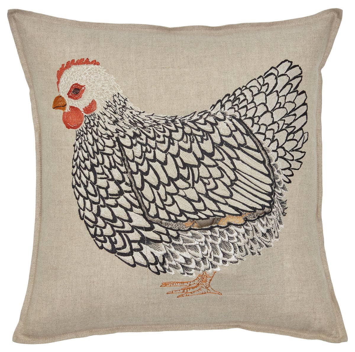 Mother Hen Pocket Pillow - Soft & Cozy Decorative Throw Pillow Cover | Coral & Tusk | Perfect for Nursery, Living Room & Bedroom Decor