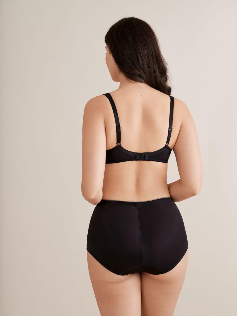 Women's 80622 Soft Touch Molded Underwire Minimizer Bra - Comfortable Full Coverage Support for Everyday Wear & Workout