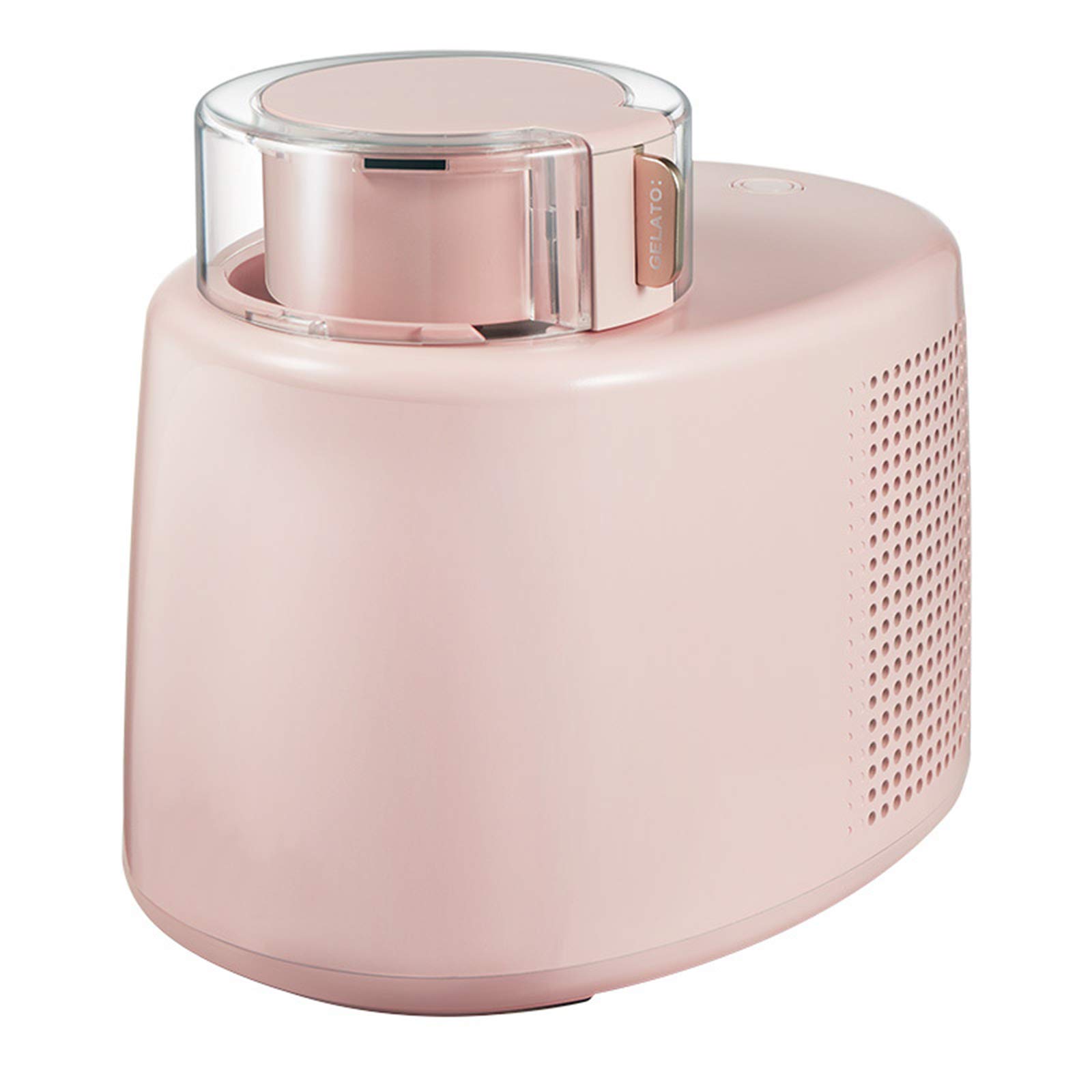 Automatic Soft Serve Ice Cream Maker for Home - 500ml Capacity, Slush & Frozen Yogurt Machine, Italian Gelato & Sorbet Maker (Pink) - Perfect for Parties, Dessert Shops & Family Treats