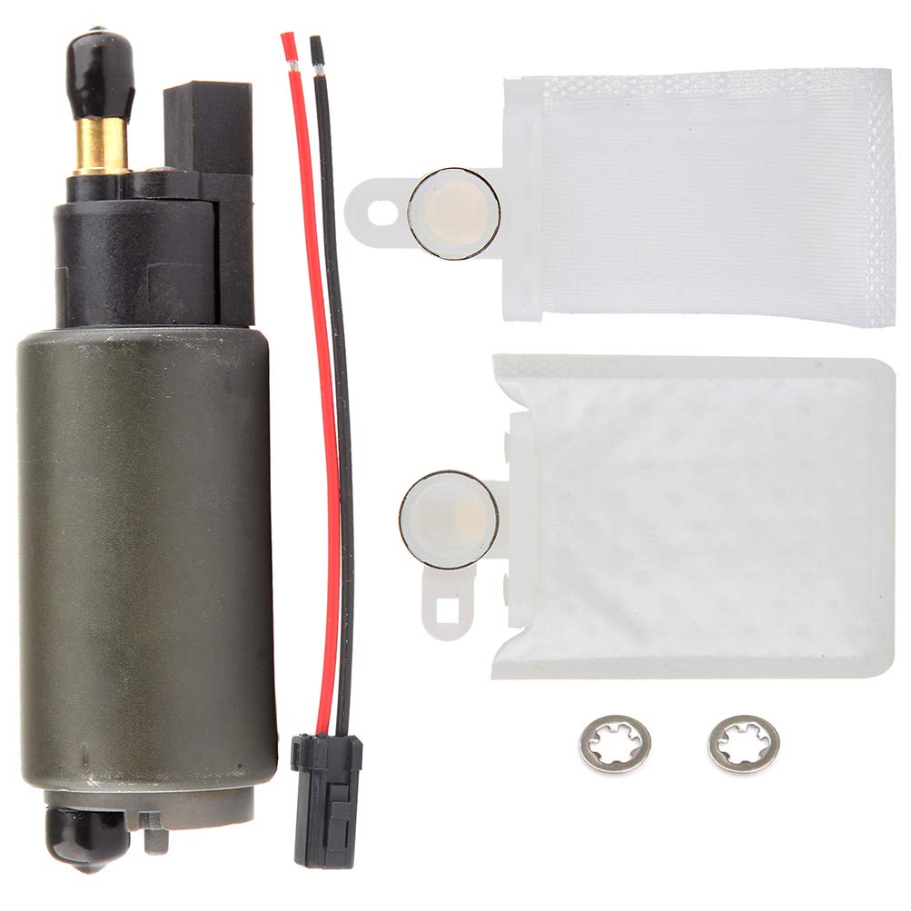 High Performance Electric Fuel Pump Replacement for Ford Lincoln Jaguar Mazda Mercury - Compatible with E2314 - Includes Installation Kit - Ideal for Engine Repair, Maintenance & Performance Upgrades