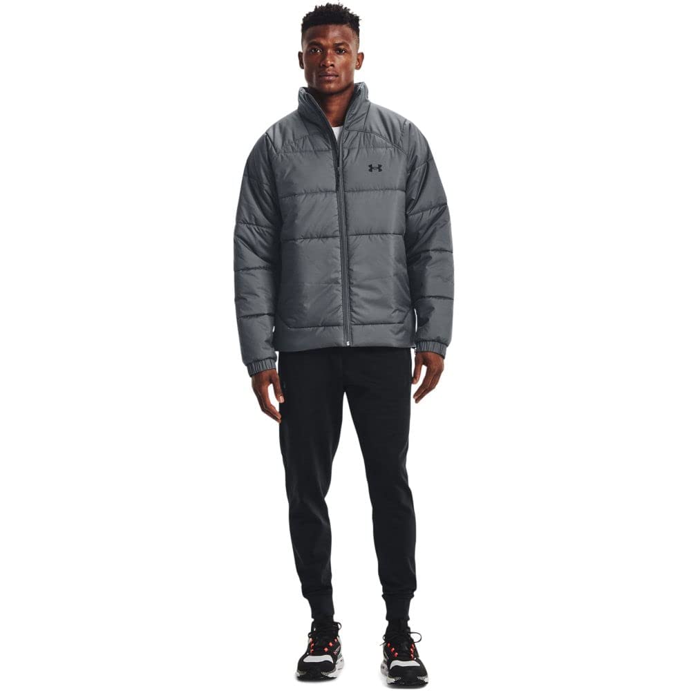 Under Armour Men's Insulated Jacket - Lightweight Waterproof Winter Coat for Hiking, Running & Outdoor Activities