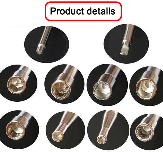 10-Piece Carburetor Adjustment Tool Kit - Small Engine Carb Screwdriver Set for Stihl, Husqvarna, MTD, Ryobi & Homelite String Trimmers - Perfect for Lawn Mower & Chainsaw Maintenance