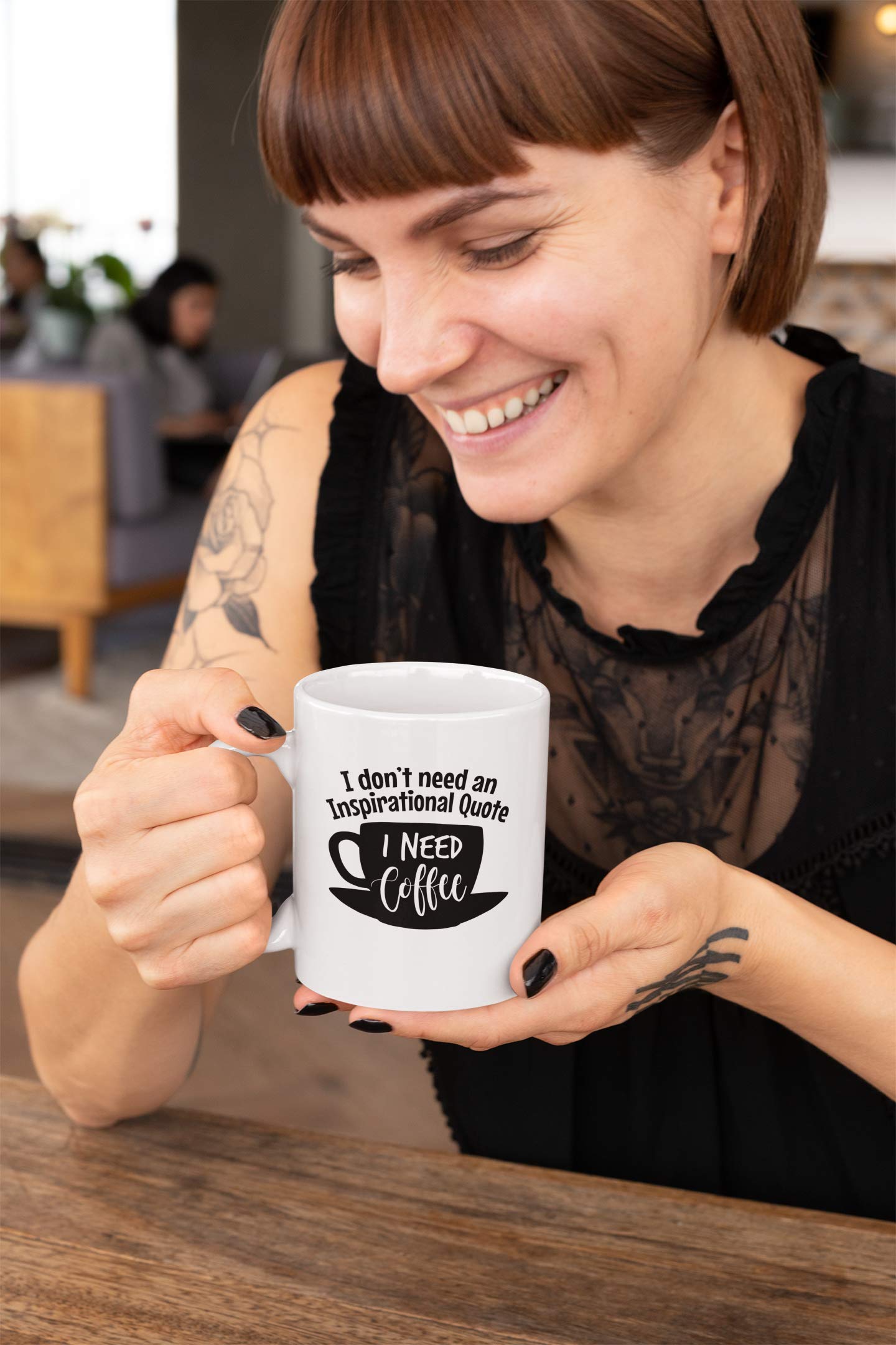Premium 11oz Coffee & Tea Mug for Men and Women - Perfect Gift for Coffee Lovers - Ideal for Home, Office & Camping Use