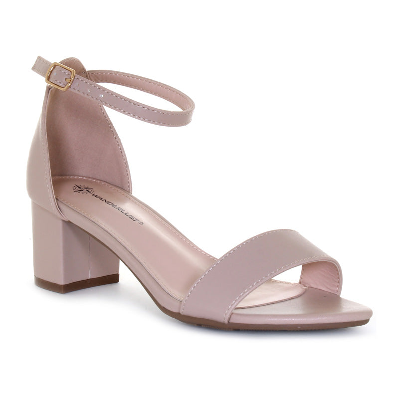 Women's Julia Square Heel Comfortable Dress Shoes - Elegant Low Block Heels for Work, Office, Wedding & Party | Slip-Resistant & Cushioned for All-Day Wear