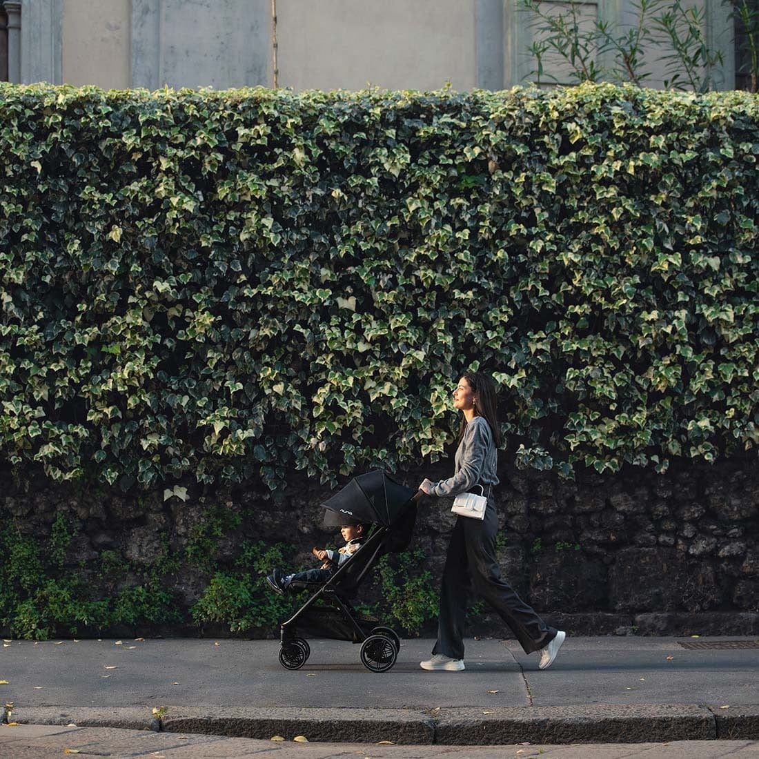 Nuna TRVL LX Lightweight Compact Travel Stroller - Easy Fold, Smooth Ride for Babies & Toddlers - Perfect for Air Travel, City Walks & Everyday Use