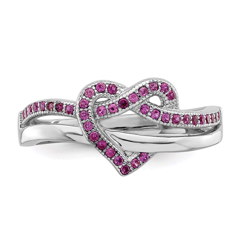 925 Sterling Silver Cubic Zirconia Heart Ring for Women - Elegant Fine Jewelry Gift for Her, Perfect for Valentine's Day, Anniversary & Romantic Occasions