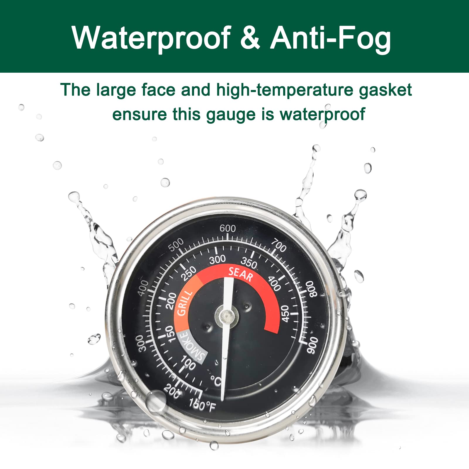 Kamado Joe Grill Thermometer Replacement - 3.3