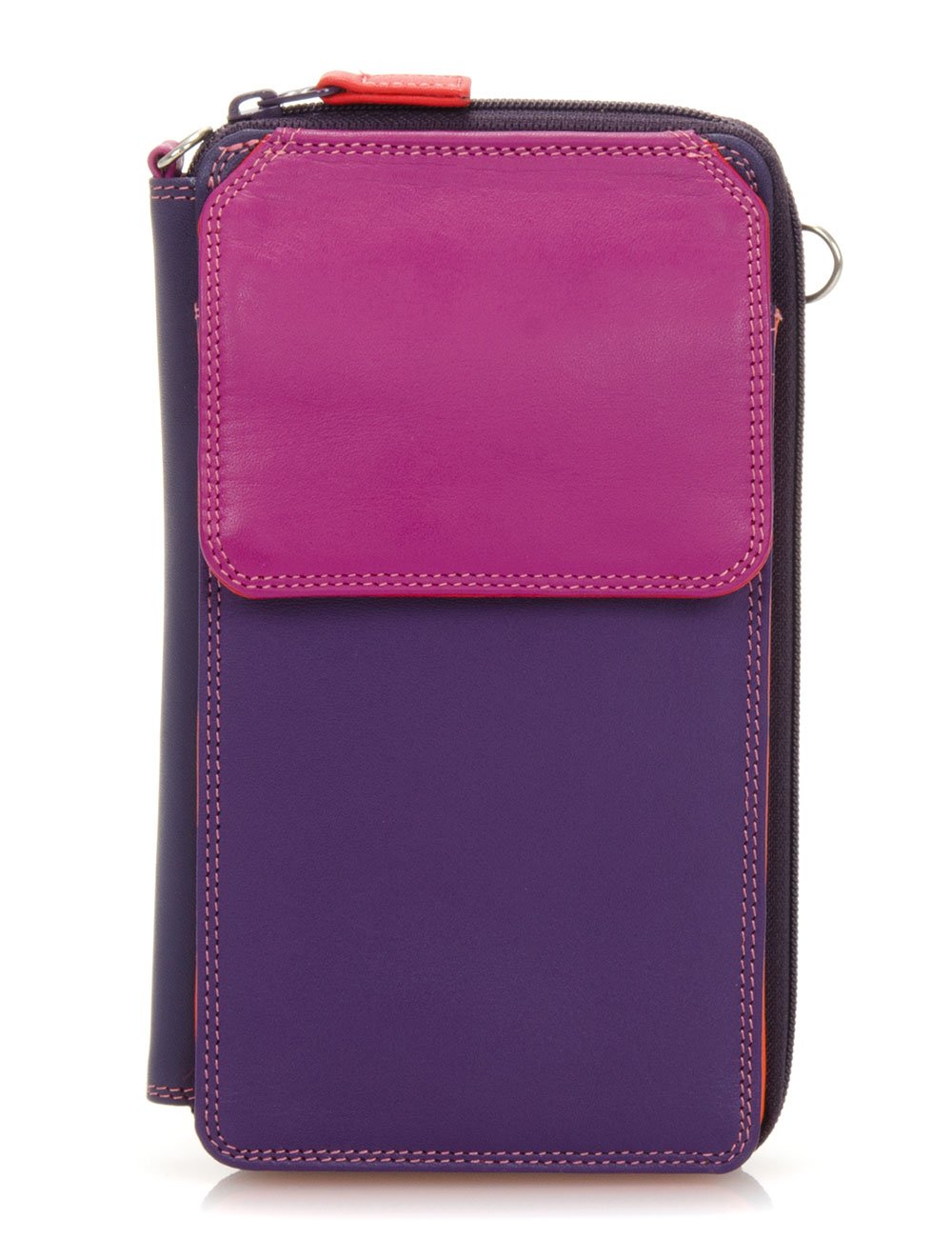 mywalit Multi-Color Crossbody Purse with Adjustable Shoulder Strap - 16 Card Slots, Phone Pocket & Coin Compartment | Perfect for Travel, Shopping & Everyday Use