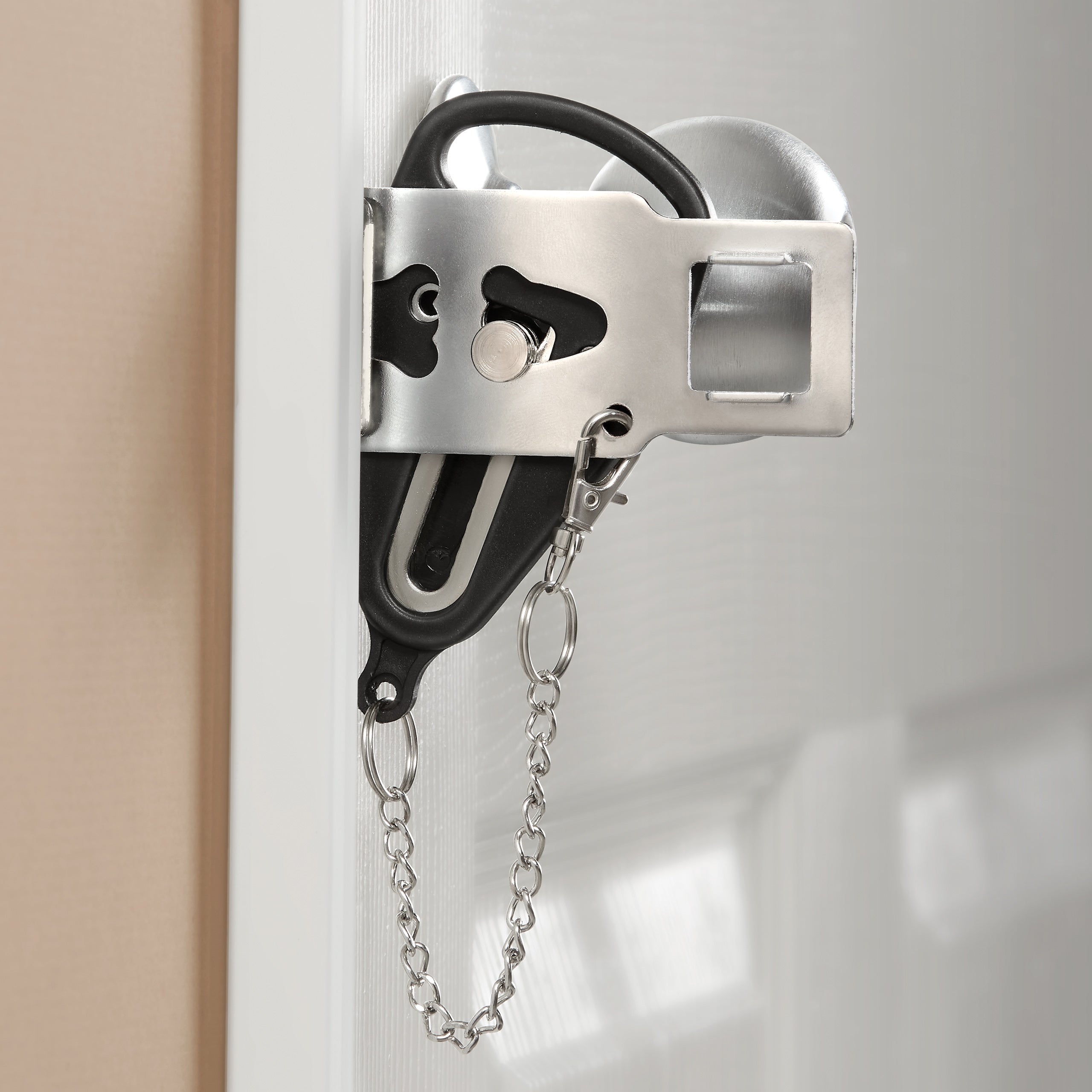 Portable Door Lock - Travel Security Lock for Home, Hotel & Apartment - Extra Safety for Solo Travelers & Renters