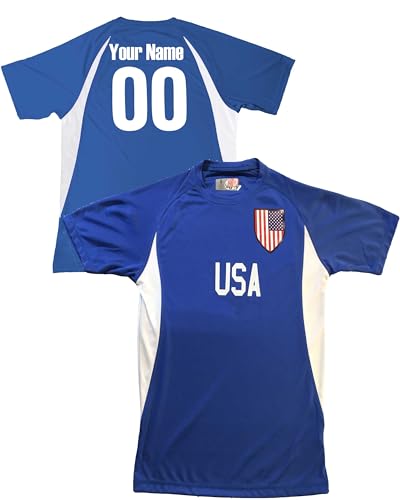 Royal Blue and White