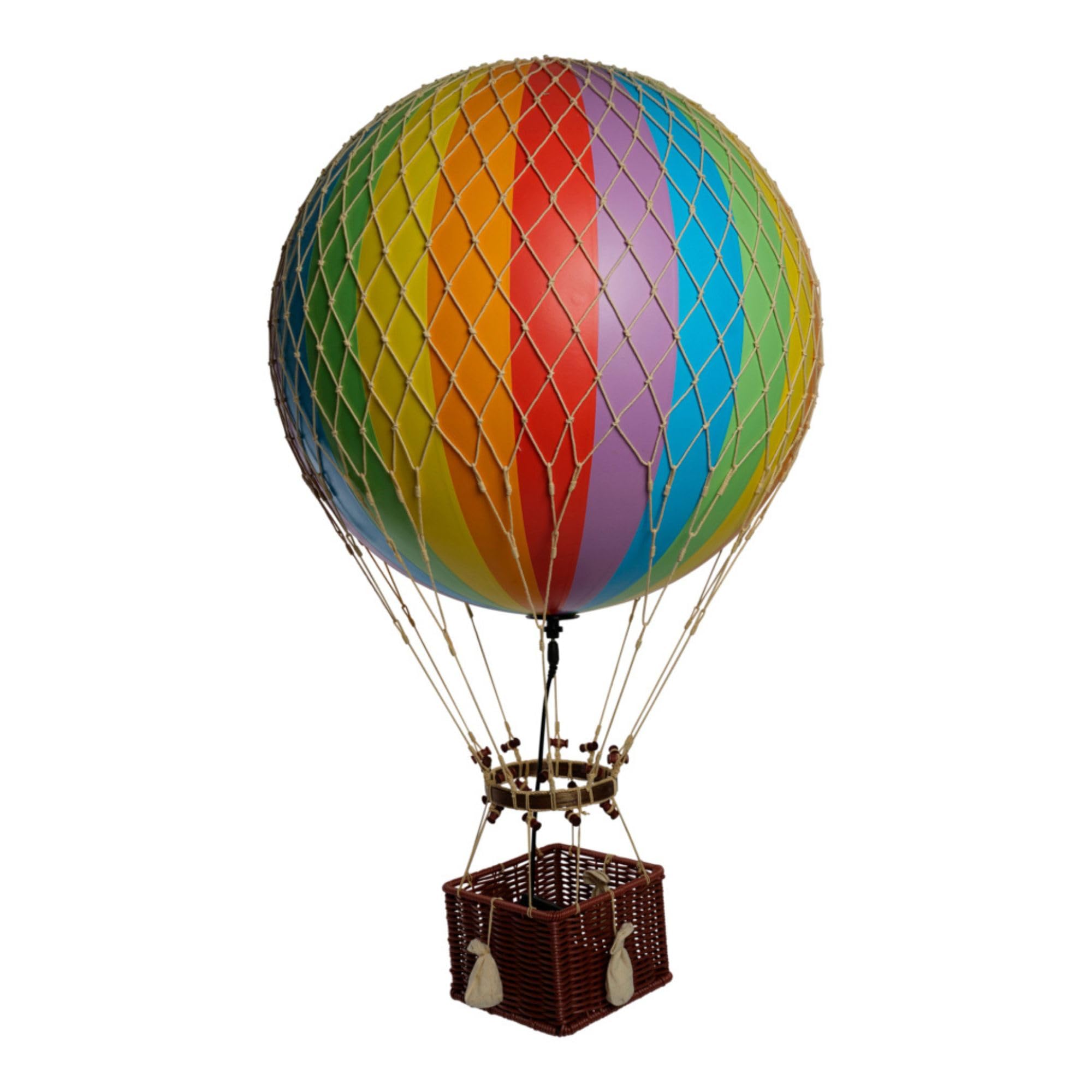 Authentic LED Hot Air Balloon Lanterns - Remote Control Magical Night Lights for Home Decor, Parties & Romantic Evenings | Jules Verne Inspired Rainbow Light Decor | Perfect for Bedrooms, Weddings & Outdoor Gatherings