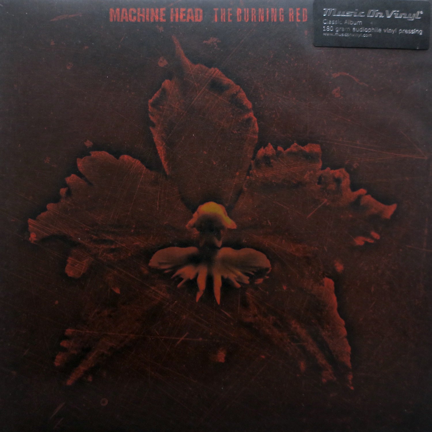 MACHINE HEAD 'Burning Red' 180g Vinyl LP Record - Heavy Metal Music Album for Collectors & Audiophiles - Perfect for Home Listening & Music Enthusiasts