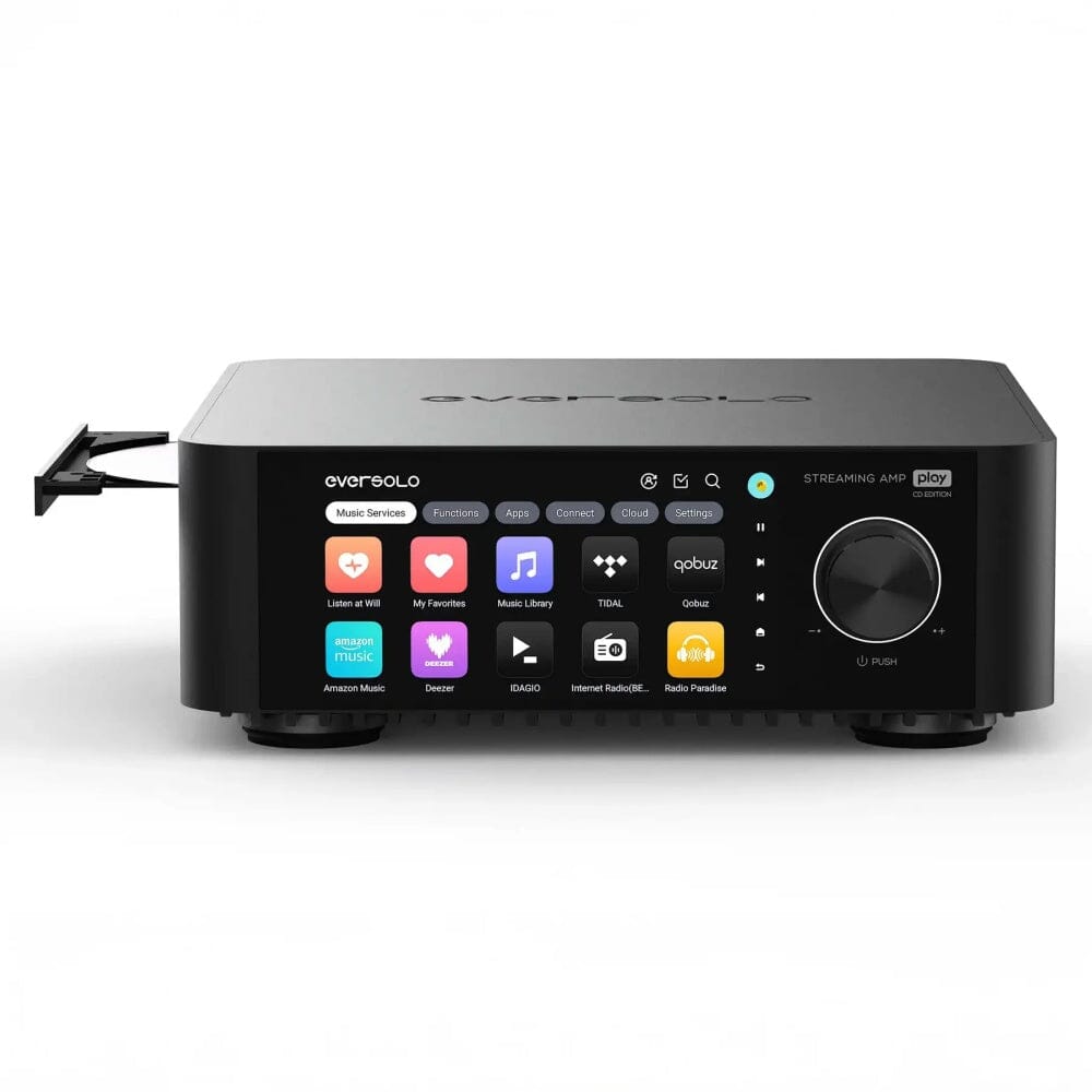 EverSolo Play / Play CD Edition Desktop DAC & AMP - High-Resolution Audio Decoder & Amplifier for Home & Studio Use