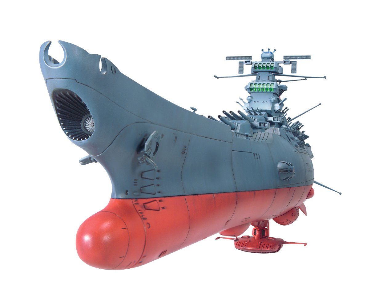 Space Battleship Yamato 1/500 Scale Model Kit - Premium Japanese Anime Collectible - Perfect for Sci-Fi Fans & Model Builders - Display for Home, Office or Gifts