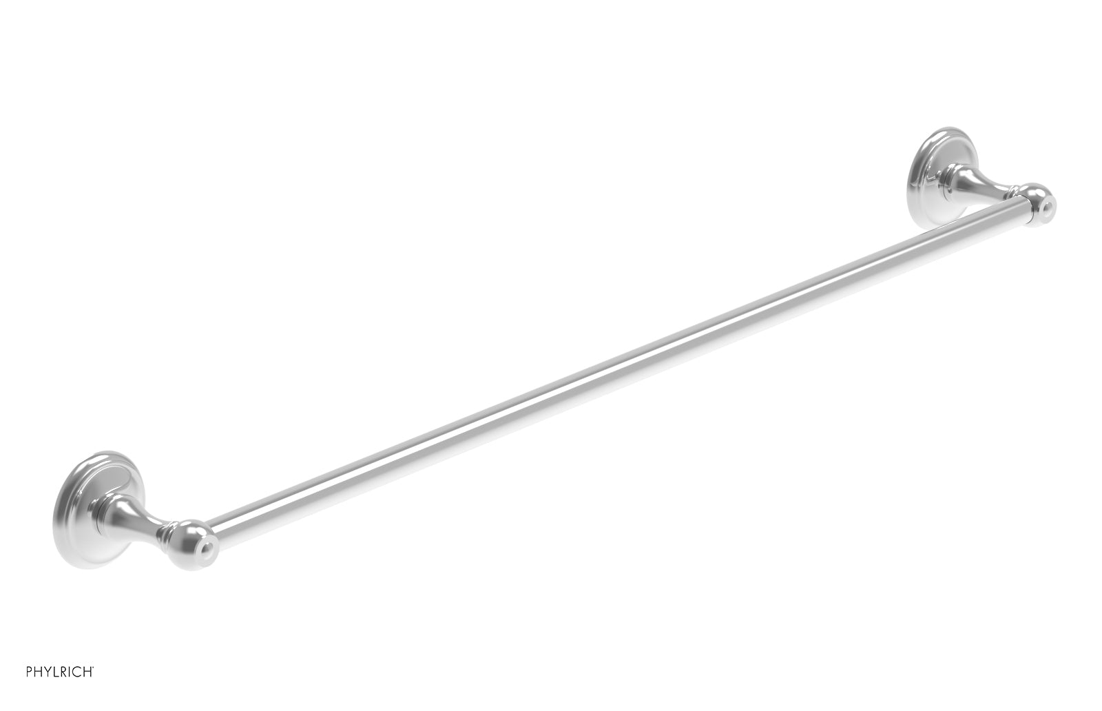 3RING 30-Inch Brushed Nickel Towel Bar - Heavy Duty Bathroom Towel Rack for Kitchen, Bathroom, and Laundry Room - Rust-Resistant & Easy to Install