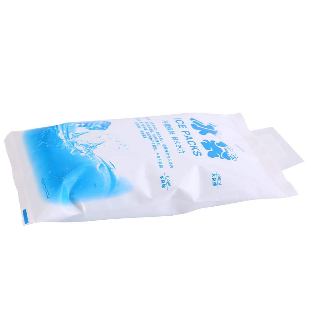 10pcs Reusable Ice Packs for Food - Refrigerated Cold Gel Bags, Picnic Cooler Bags for Lunch, Groceries & Meal Prep | Perfect for Camping, Travel & Outdoor Activities